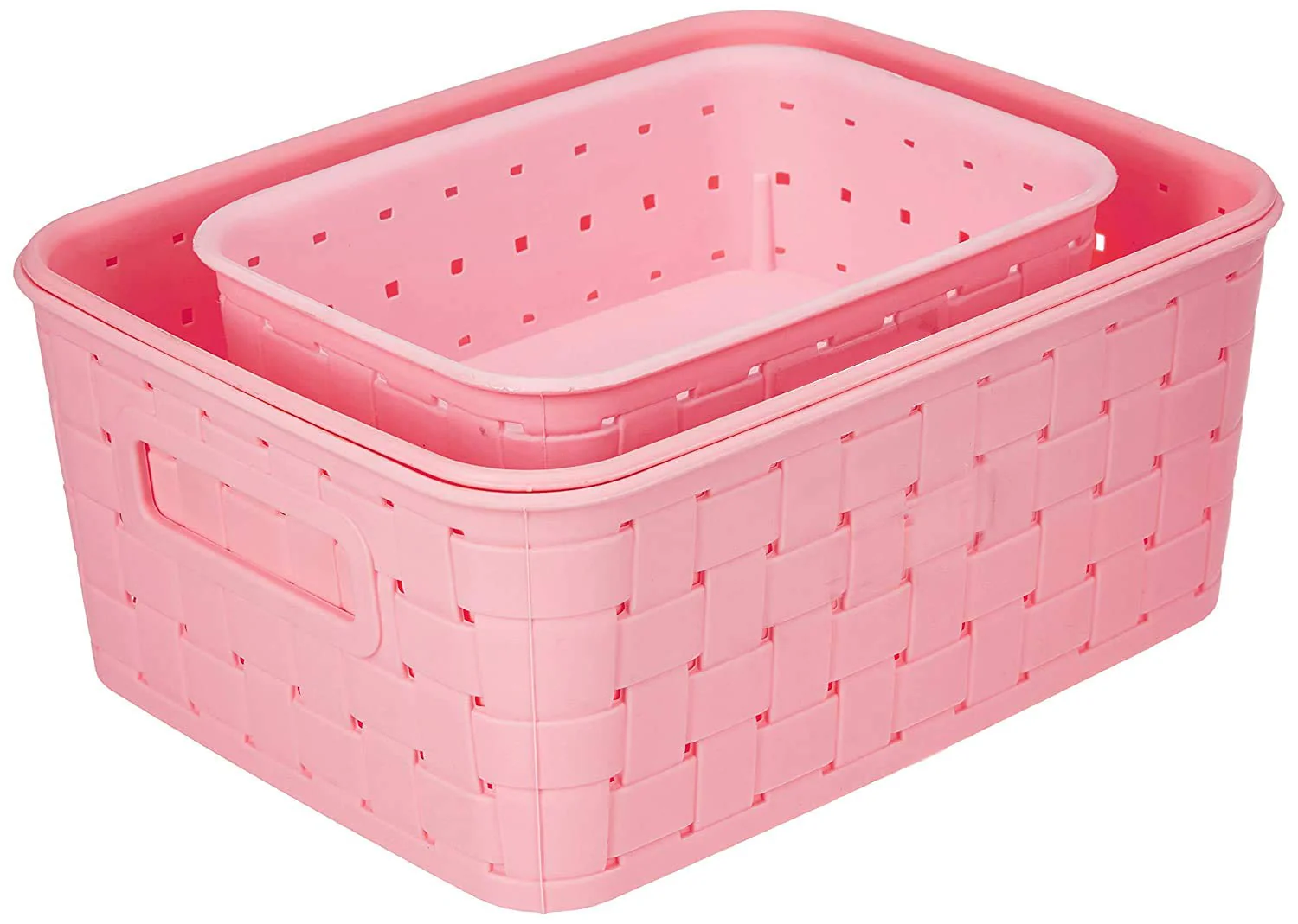 Smart Baskets for Storage(Set of 3) Sky Blue - Image 5