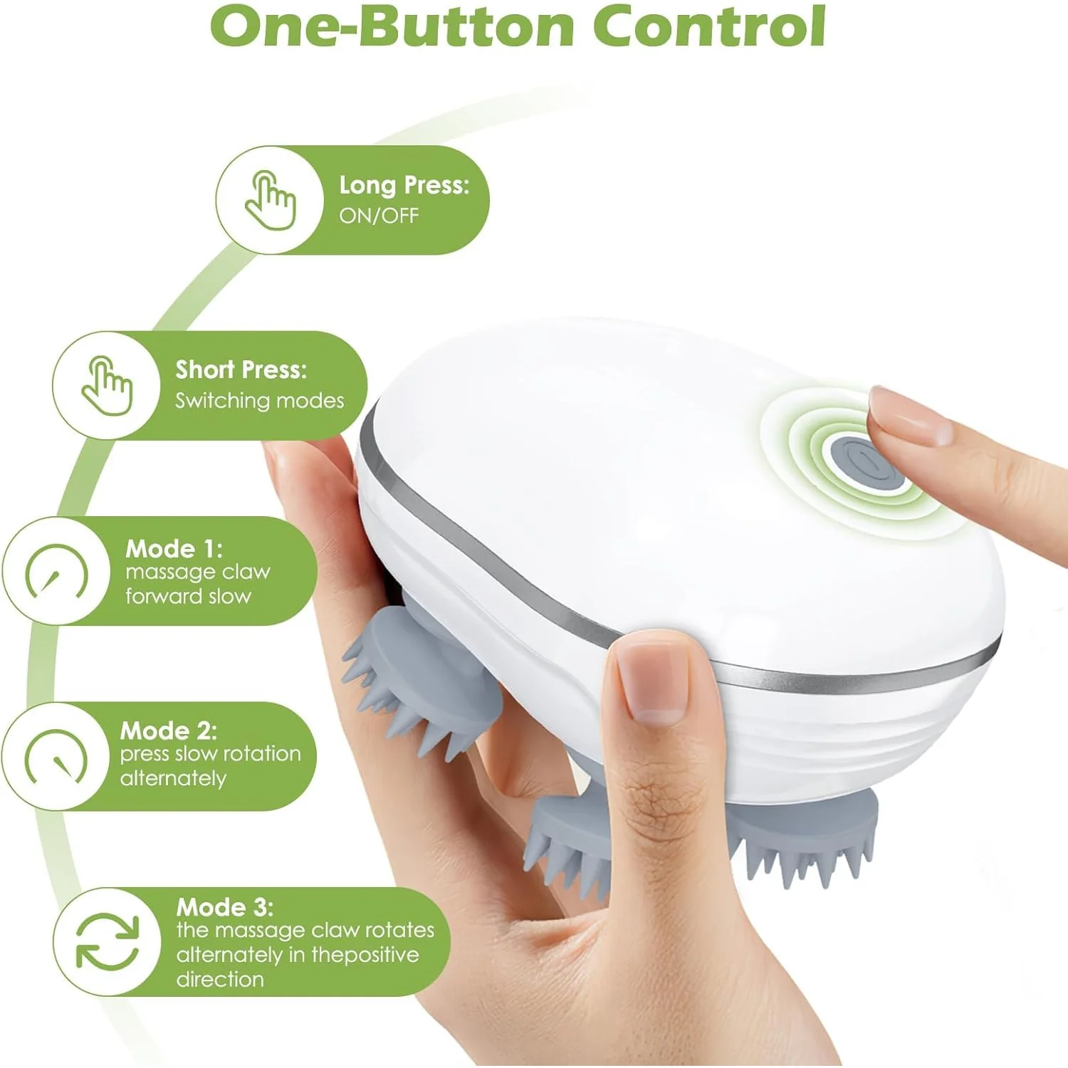 Smart Electric Scalp Massager (1 Pc) - Image 4
