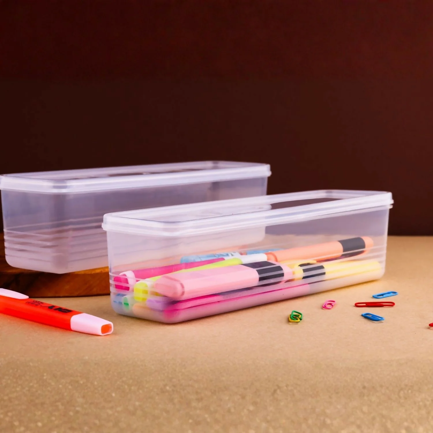 Smart Store Multipurpose Storage Container Set with Lid for Kitchen Use (3 Pc) - Image 2