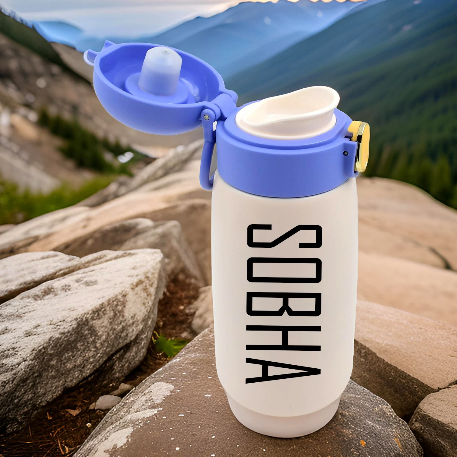 Customize Smart Vacuum Insulated Water Bottle With LED Temperature Display (420 ML) - Image 4