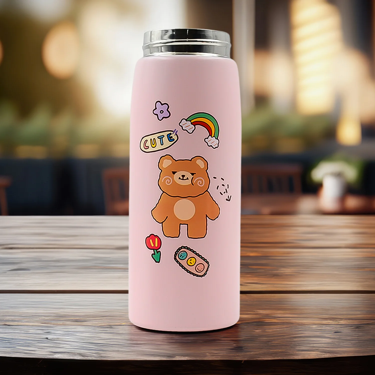 Smart Vacuum Insulated Water Bottle with LED Temperature Display (450 ML) - Image 3