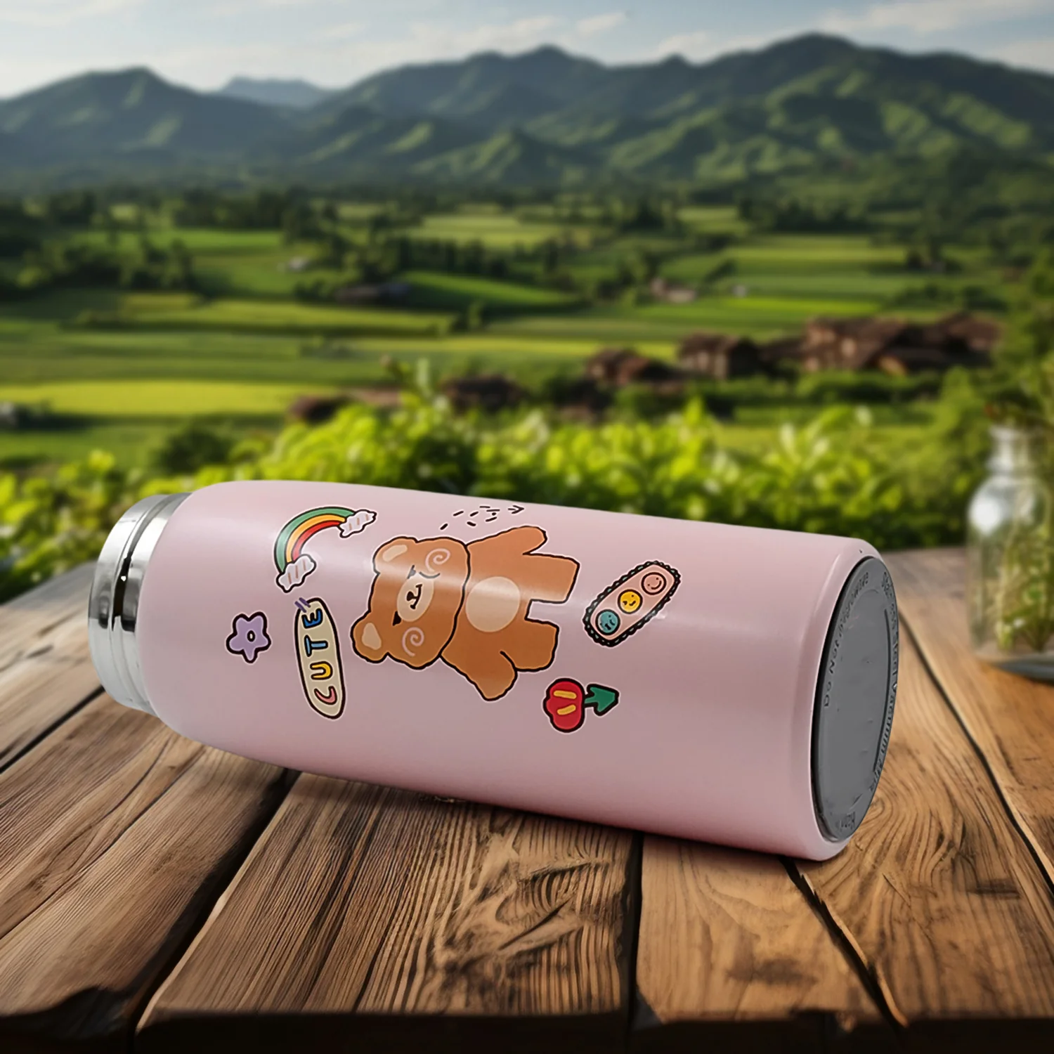 Smart Vacuum Insulated Water Bottle with LED Temperature Display (450 ML) - Image 6