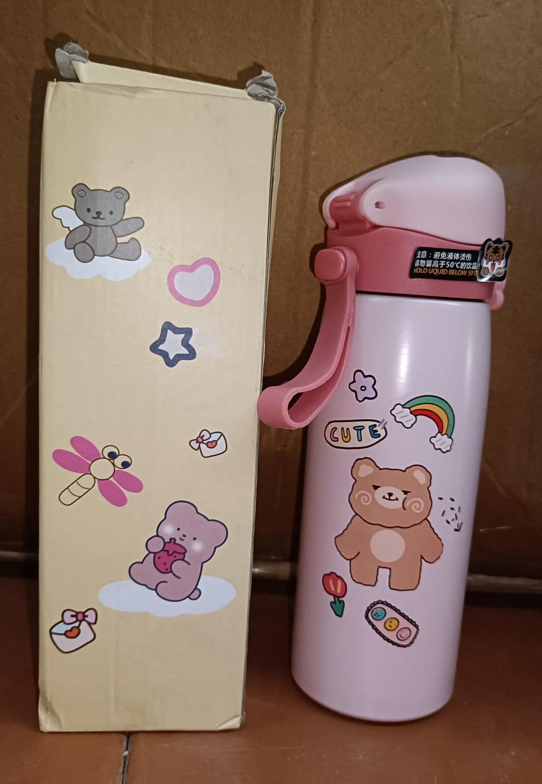 Smart Vacuum Insulated Water Bottle with LED Temperature Display (450 ML) - Image 8