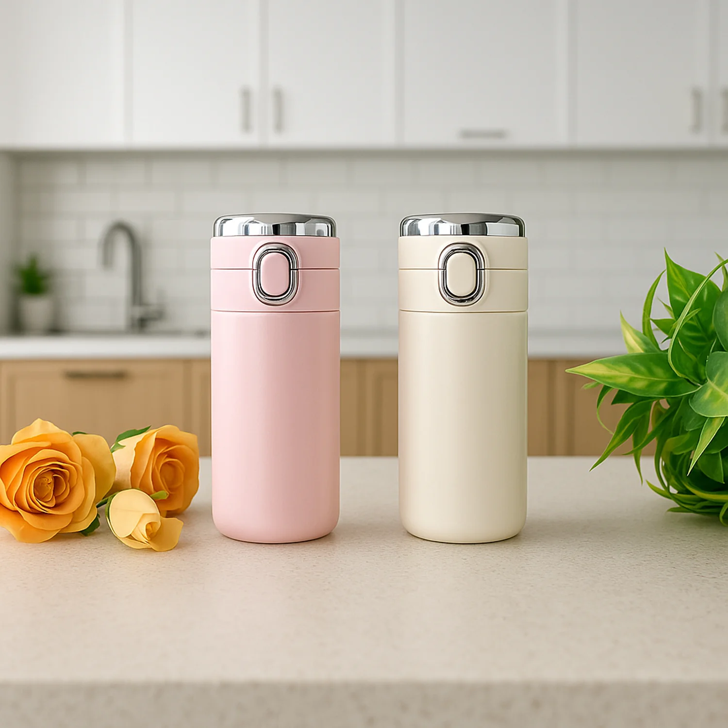 Smart Vacuum Insulated Water Bottle with LED Temperature Display (320 ml) - Image 3