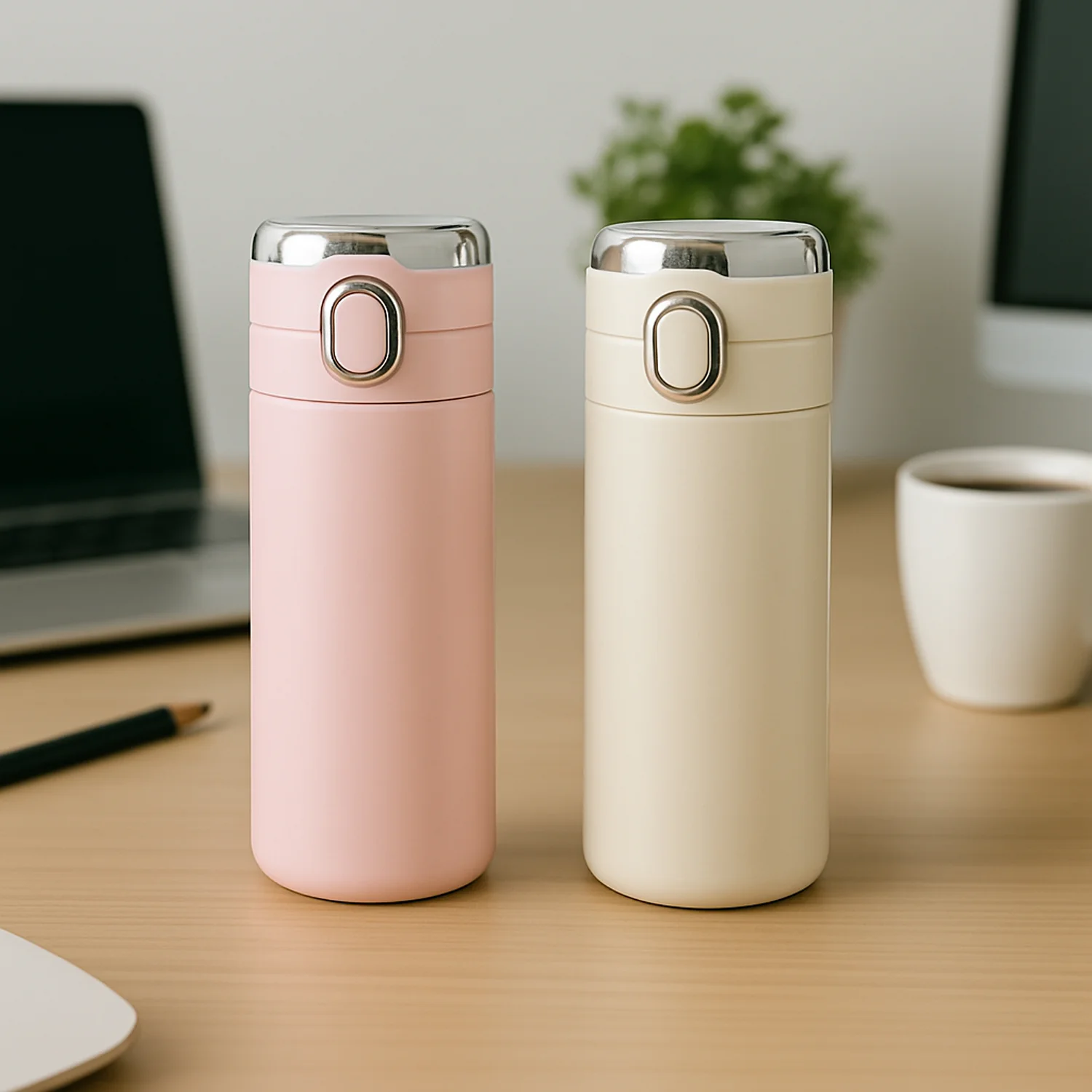Smart Vacuum Insulated Water Bottle with LED Temperature Display (320 ml) - Image 4