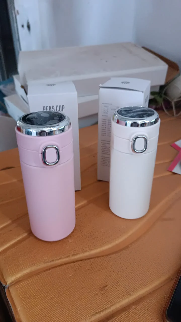 Smart Vacuum Insulated Water Bottle with LED Temperature Display (320 ml) - Image 9