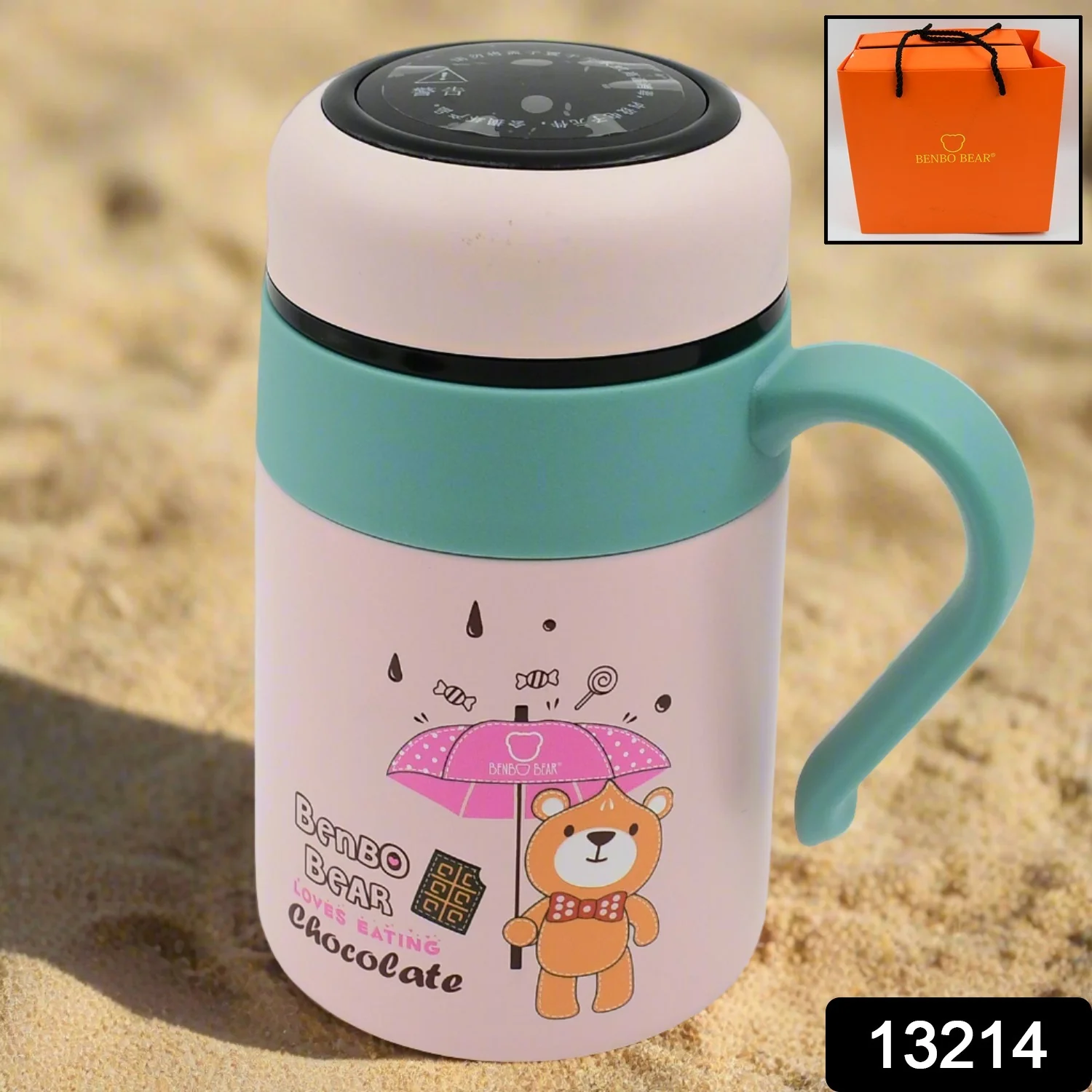 Smart Vacuum Insulated Water Bottle with LED Display & Gift Box (600 ML Approx) - Image 2
