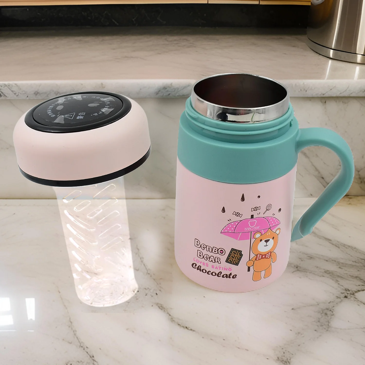 Smart Vacuum Insulated Water Bottle with LED Display & Gift Box (600 ML Approx) - Image 6