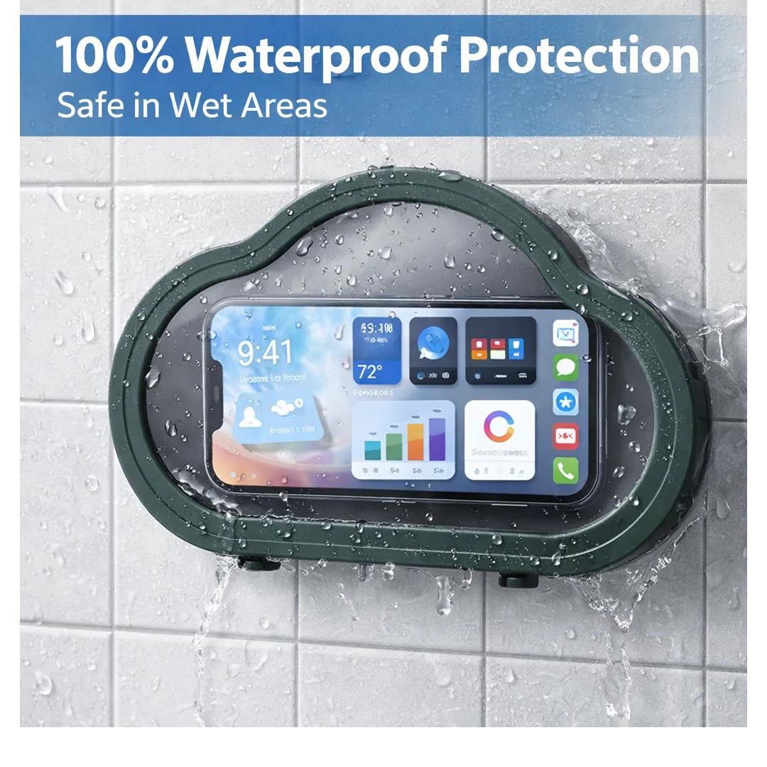 Smartphone / Mobile Stand, Waterproof Case, Smartphone Stand (1 Pc / Gray colour) - Image 4