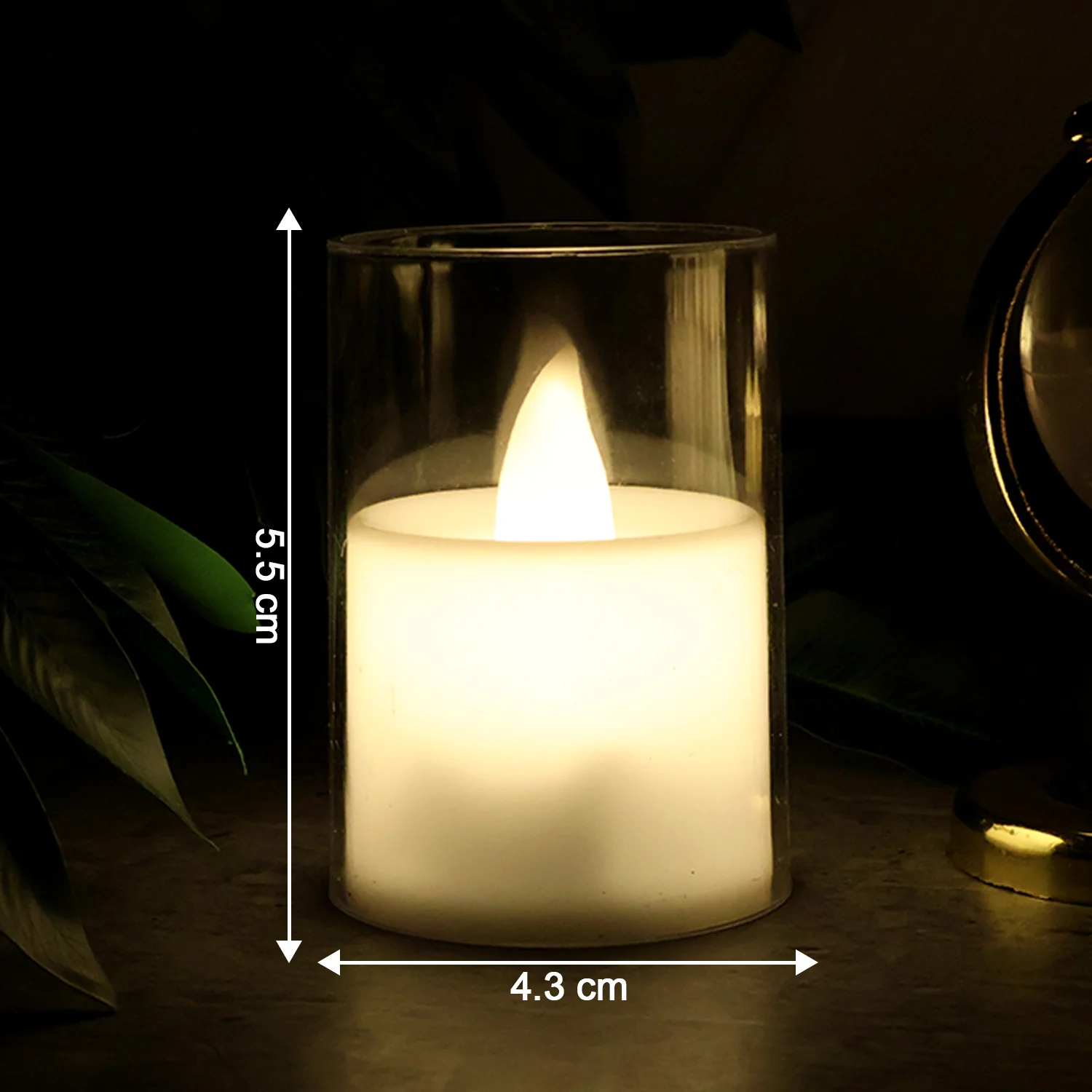 Smokeless LED Tealight Candles (24 Pc) - Image 4
