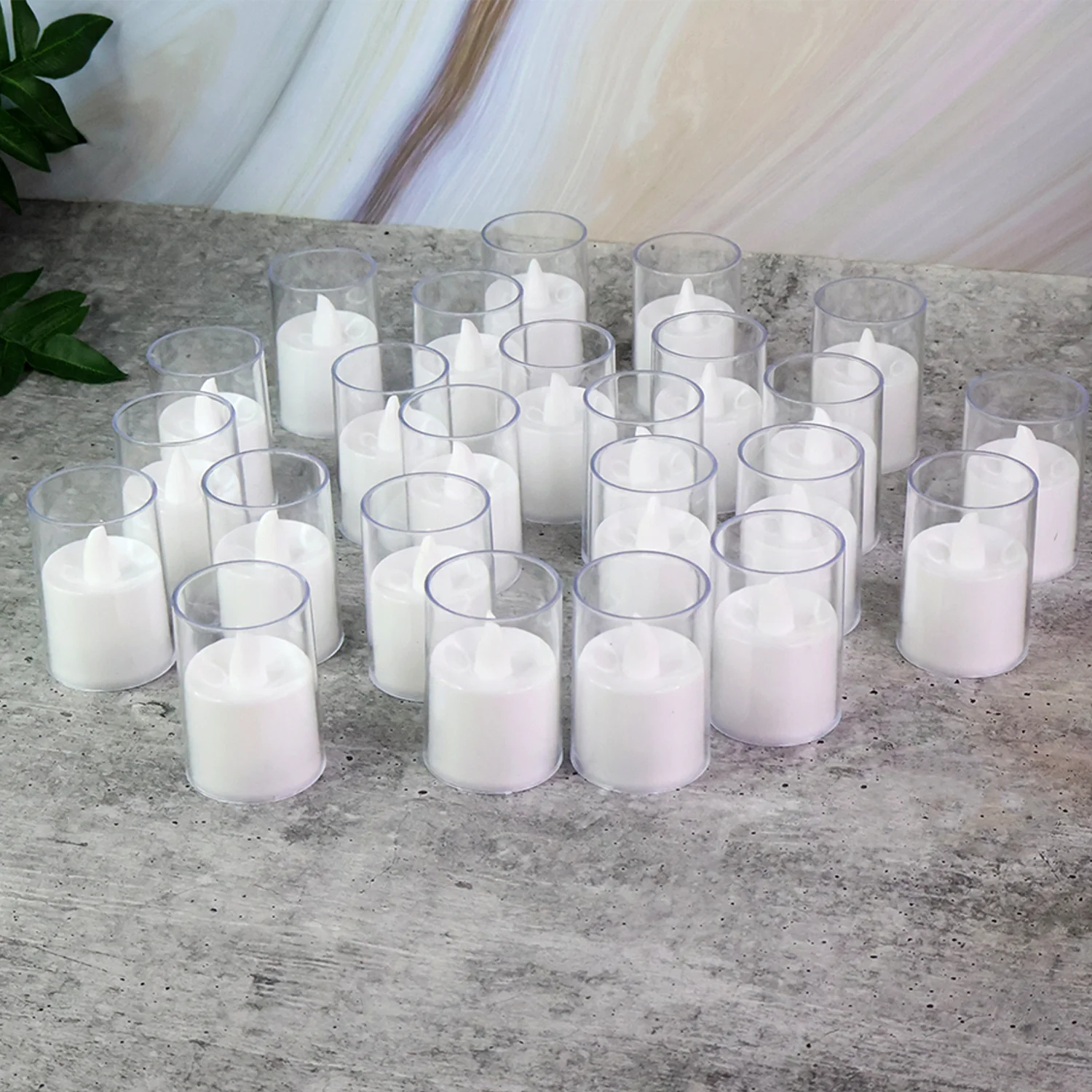 Smokeless LED Tealight Candles (24 Pc) - Image 6