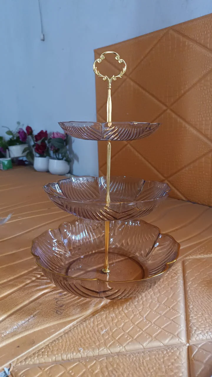 3 Layer Snack Rack, Basket Stand Holder (1 Pc) - Image 6