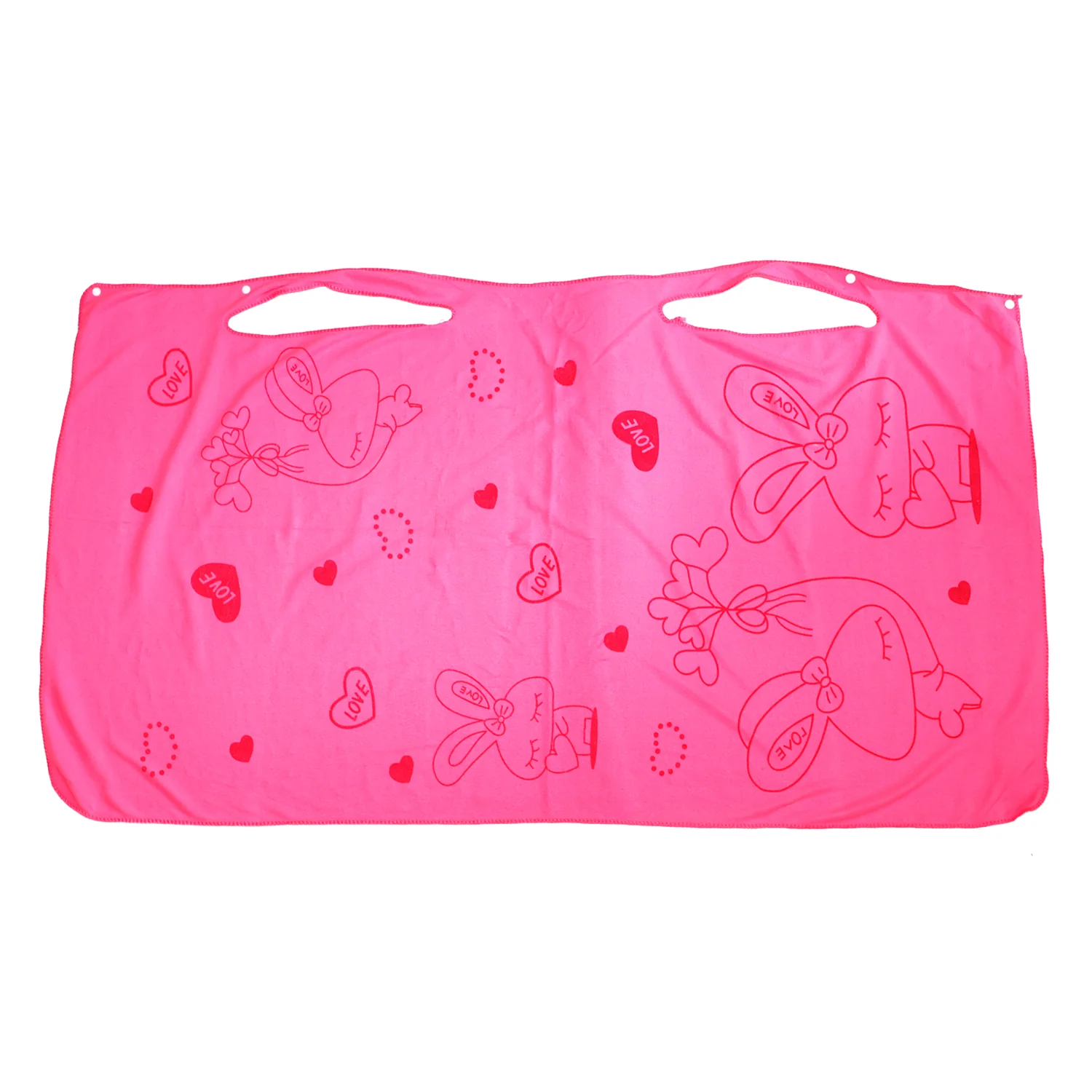 Soft & Absorbent Microfiber Bath Towel Wrap with Shoulder Straps (1 Pc) - Image 5
