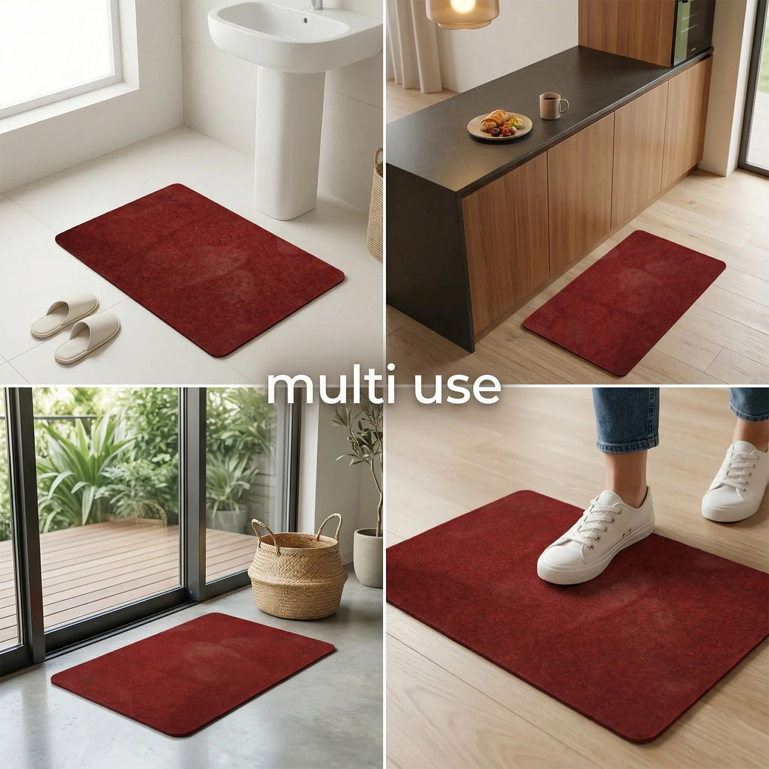 Soft Anti Slip Door Floor Mat (80x50 Cm) - Image 7