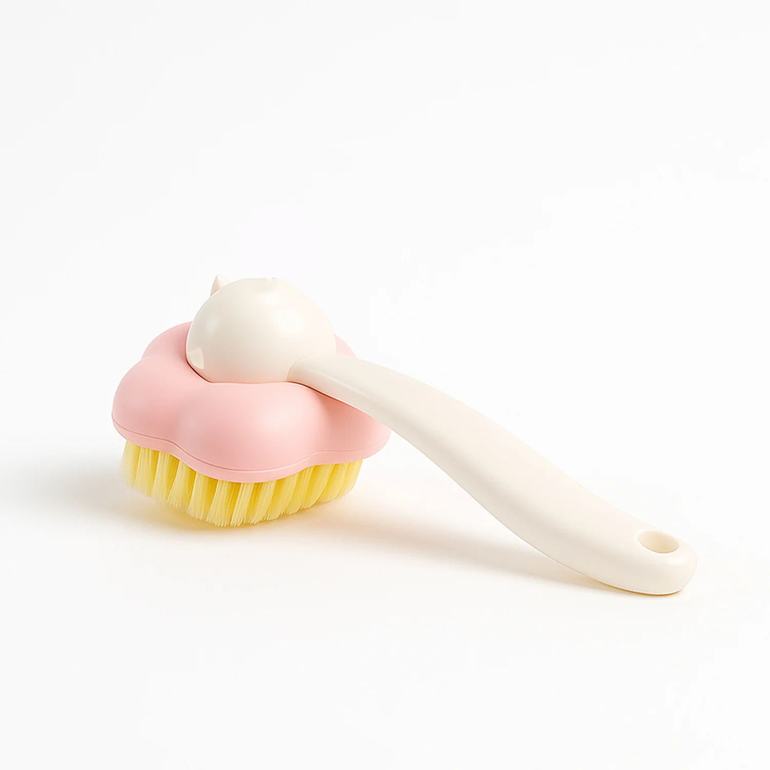 Soft Bristle Bath Brush with Long Handle (1 Pc) - Image 6