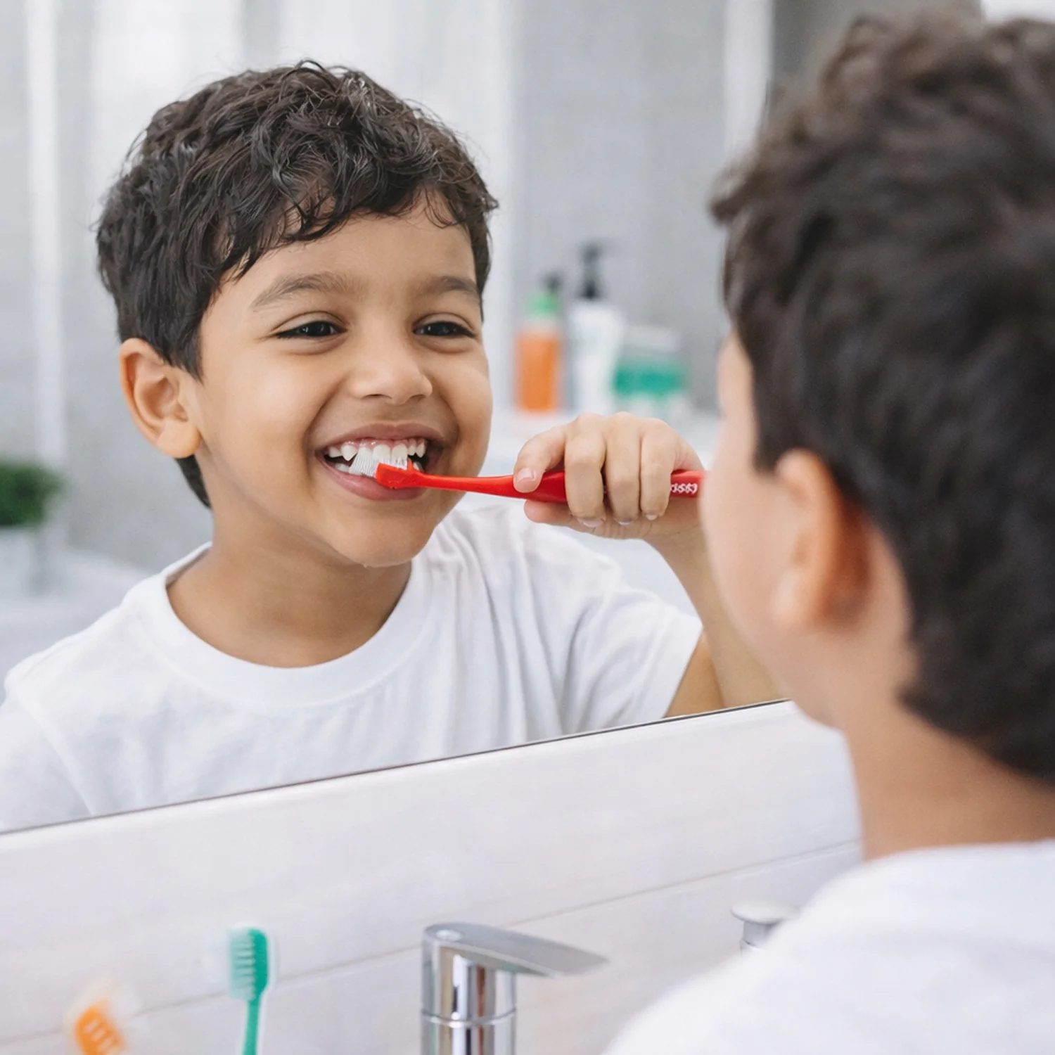 Soft Bristle Kids Toothbrush (1 Pc) - Image 7