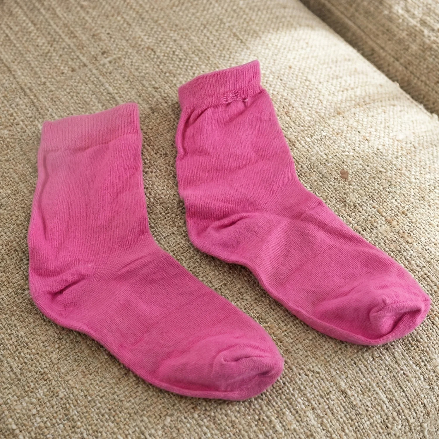 Soft Cotton Pink Socks for Women (1 Pair / Mix Color) - Image 6