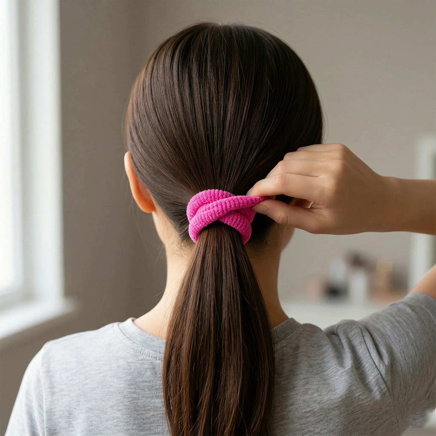 Soft Elastic Hair Bands 35 Pc Set – Stretchable No Damage Hair Ties - Image 8