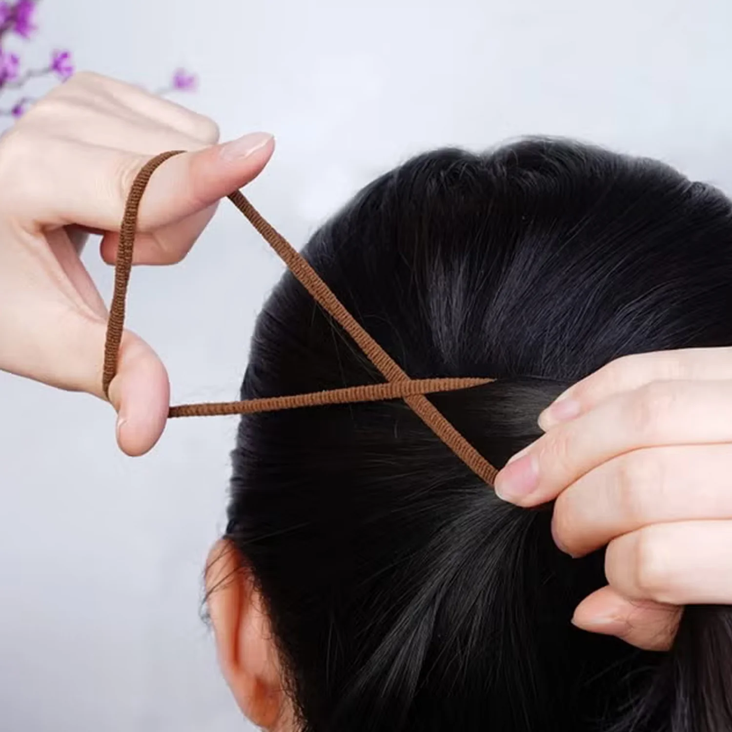 Soft Elastic Hair Bands Set (20 Pc) - Image 3