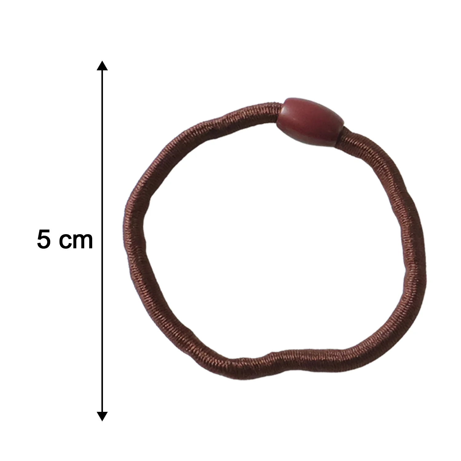 Soft Elastic Hair Rubber Bands Set (32 Pc Mix Color) - Image 6