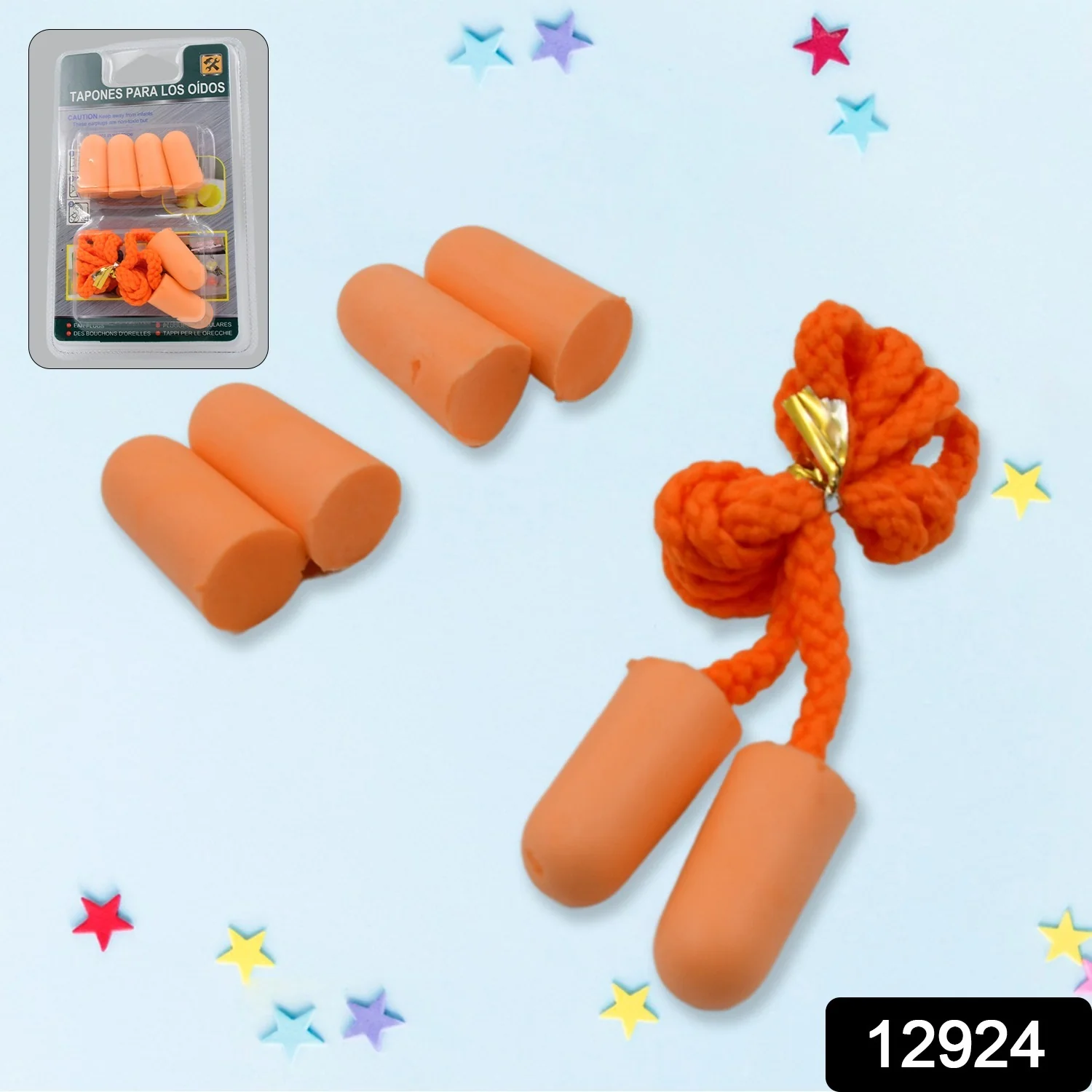 Earplugs – Soft Foam, Noise Cancelling for Sleeping & Hearing Protection(3 Pair) - Image 2