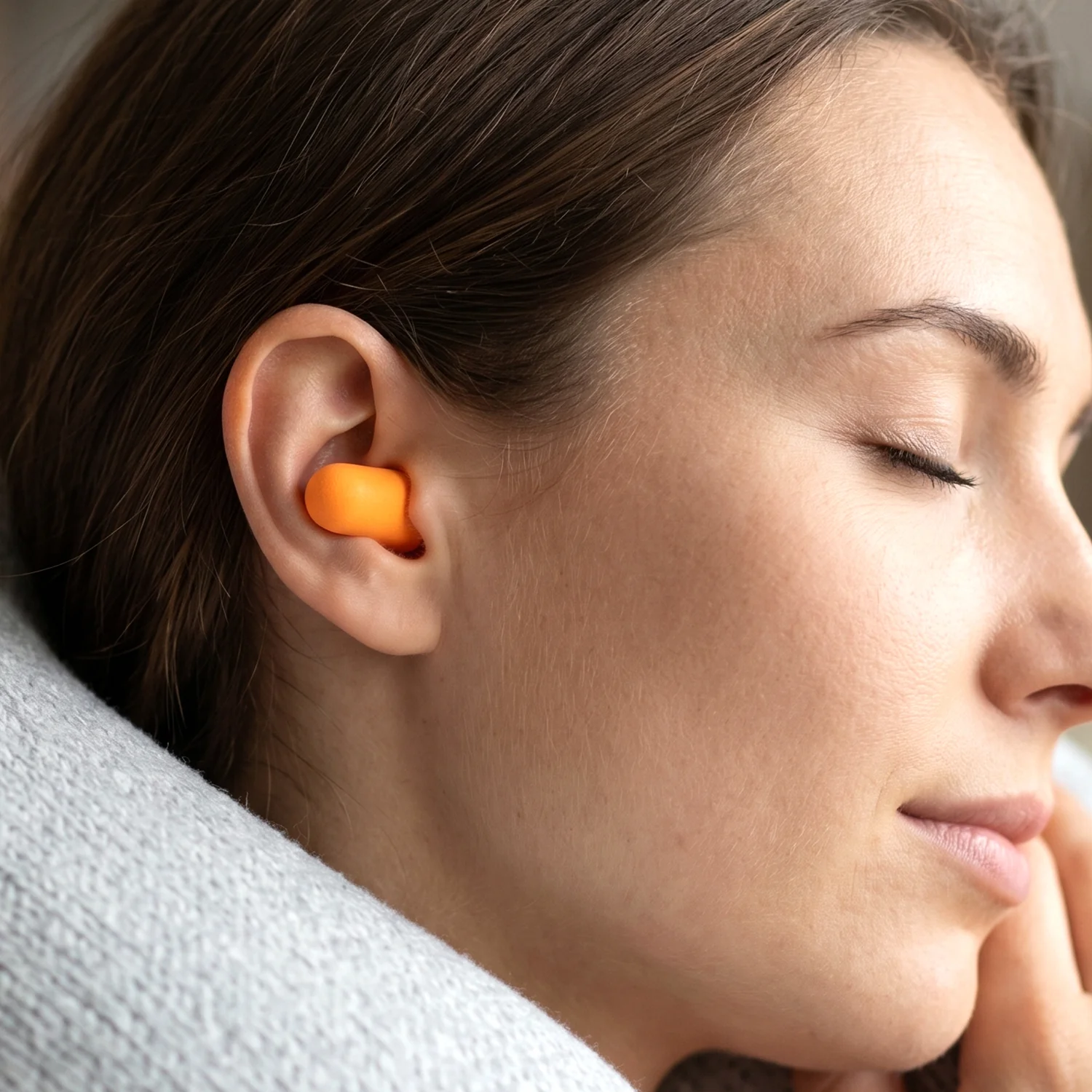 Soft Foam Earplugs 4 Pair for Noise Reduction, Comfortable Fit for Sleeping - Image 5