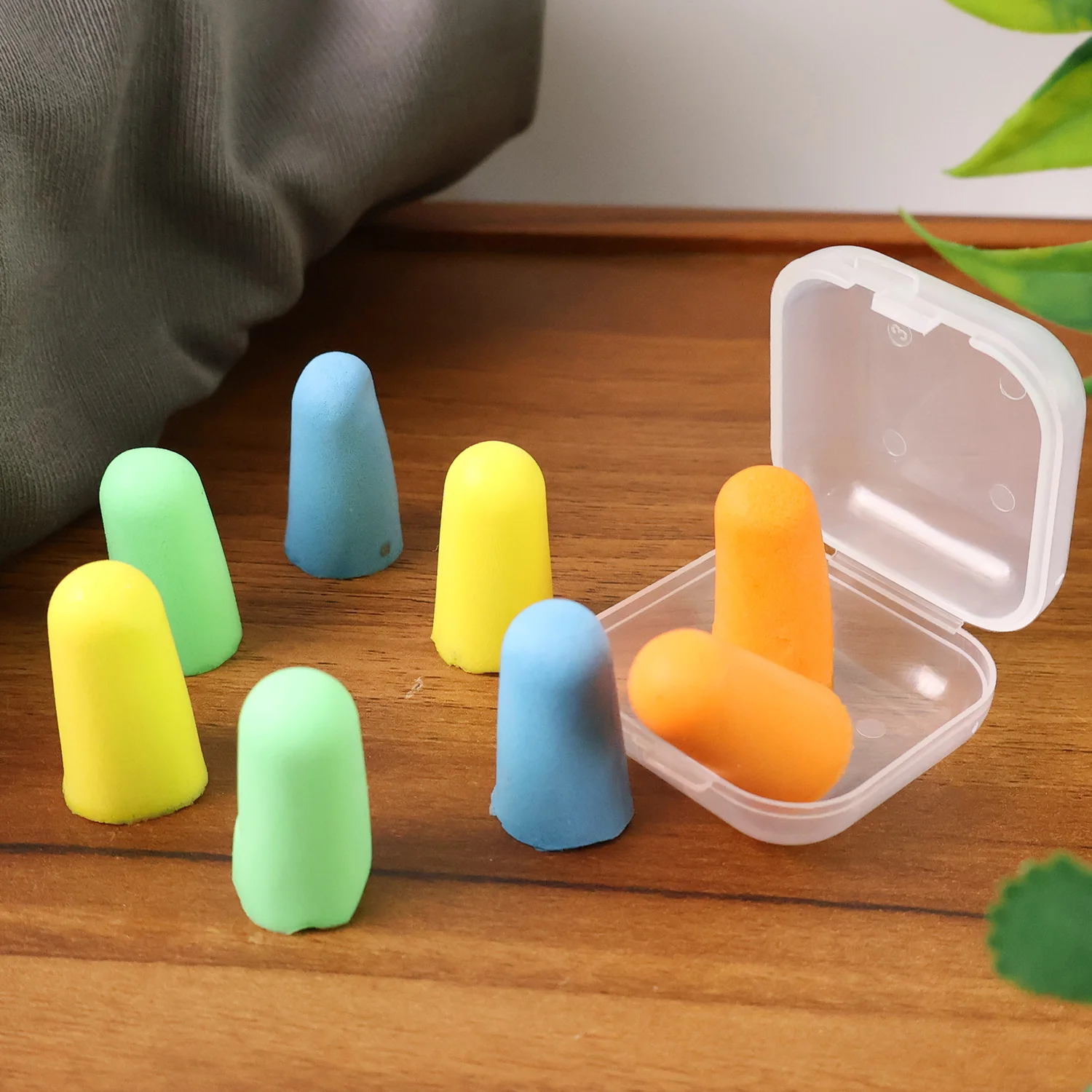 Soft Foam Earplugs 4 Pair for Noise Reduction, Comfortable Fit for Sleeping - Image 7