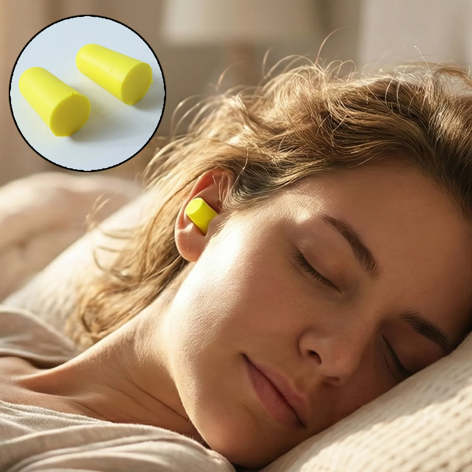Soft Foam Noise Reduction Ear Plugs (5 Pair Pack) - Image 3