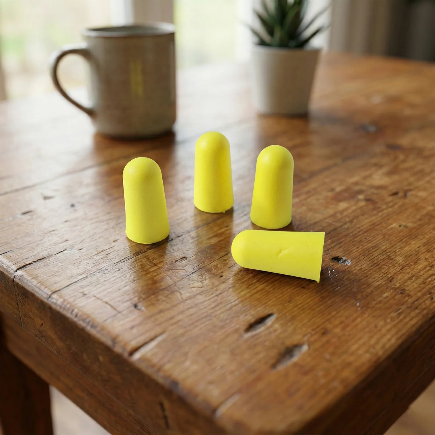 Soft Foam Noise Reduction Ear Plugs with Compact Storage Case (4 Pair / 8 Pcs) - Image 7