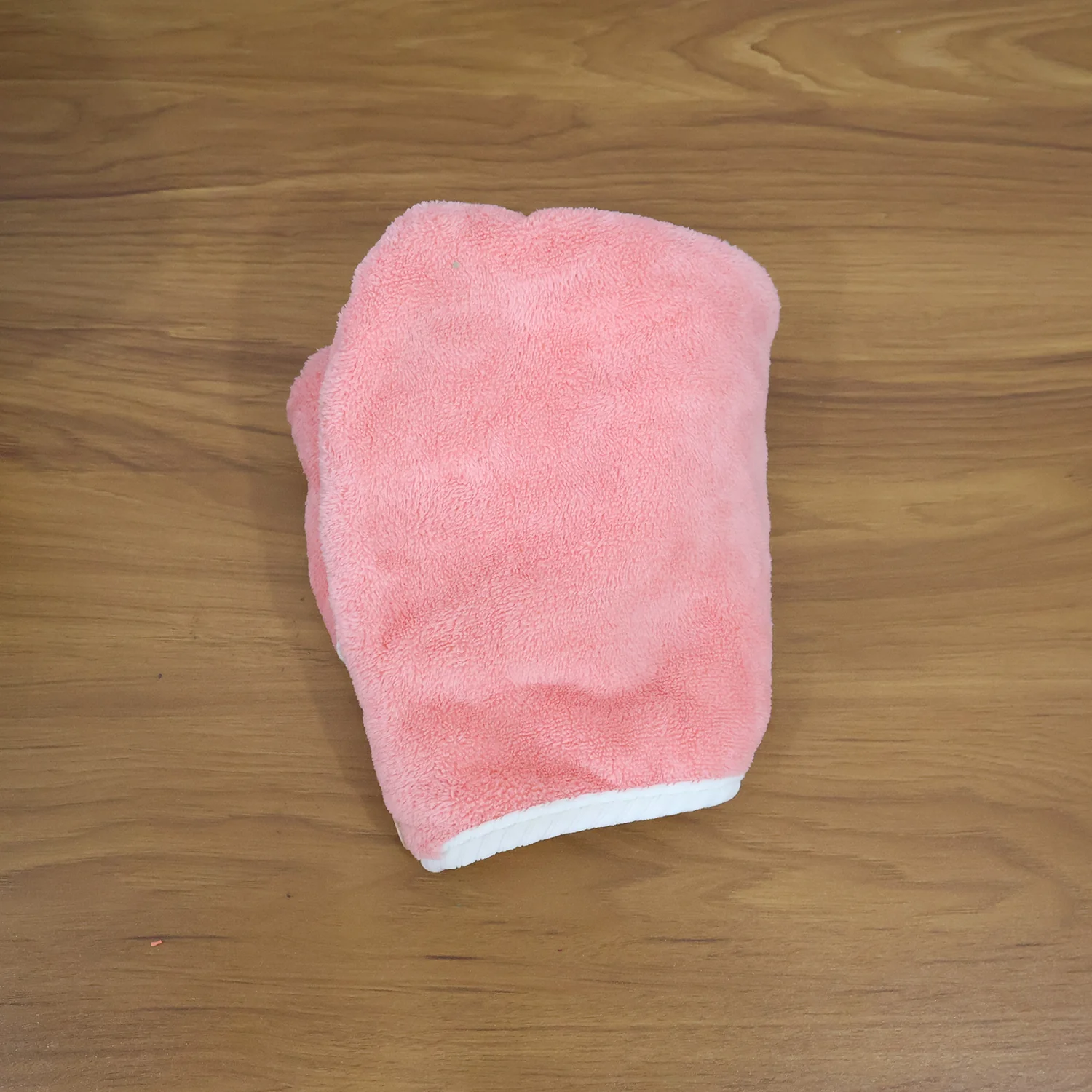 Soft Microfiber Hair Drying Towel Cap with Button Loop (1 Pc) - Image 9