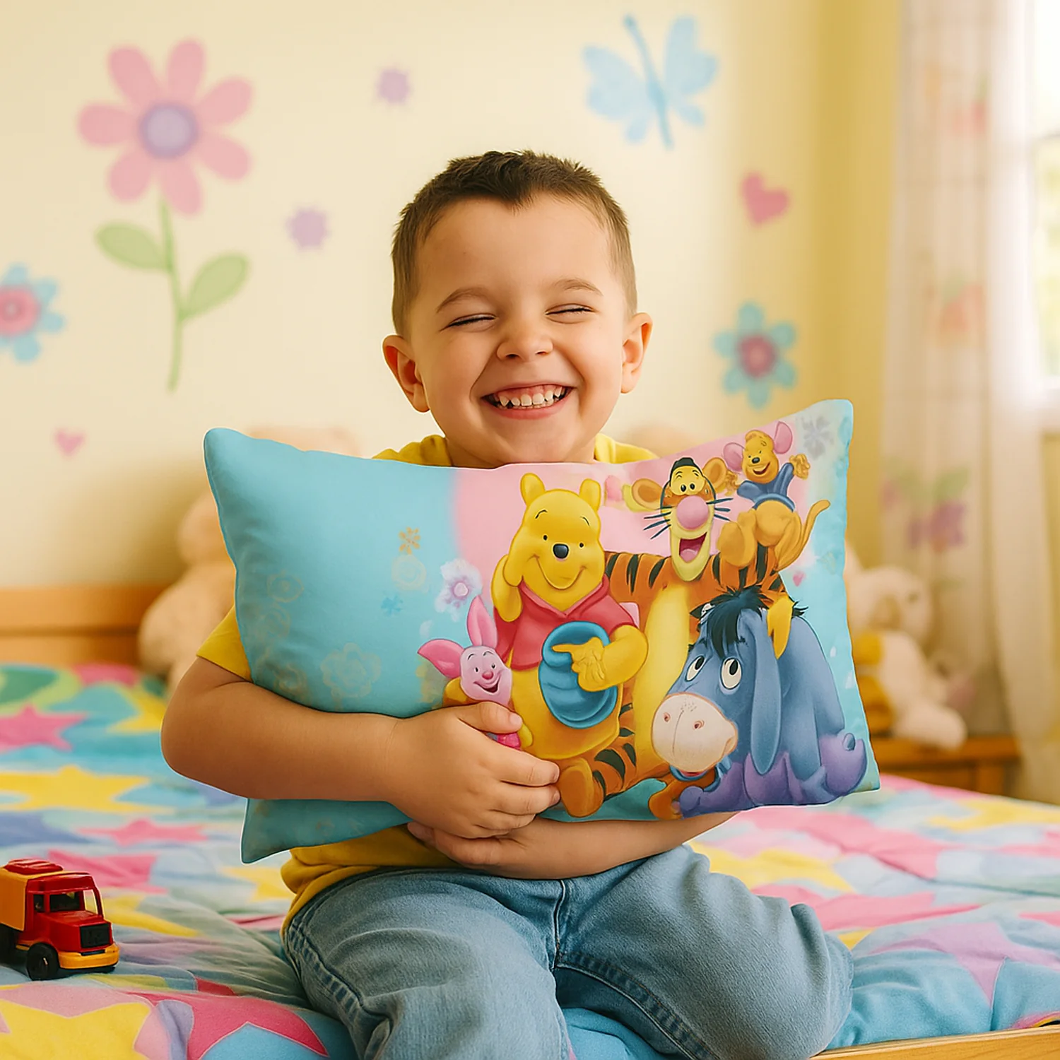 Soft Plush Cartoon Character Kids Pillow (40 x 25 Cm / 1 Pc) - Image 8