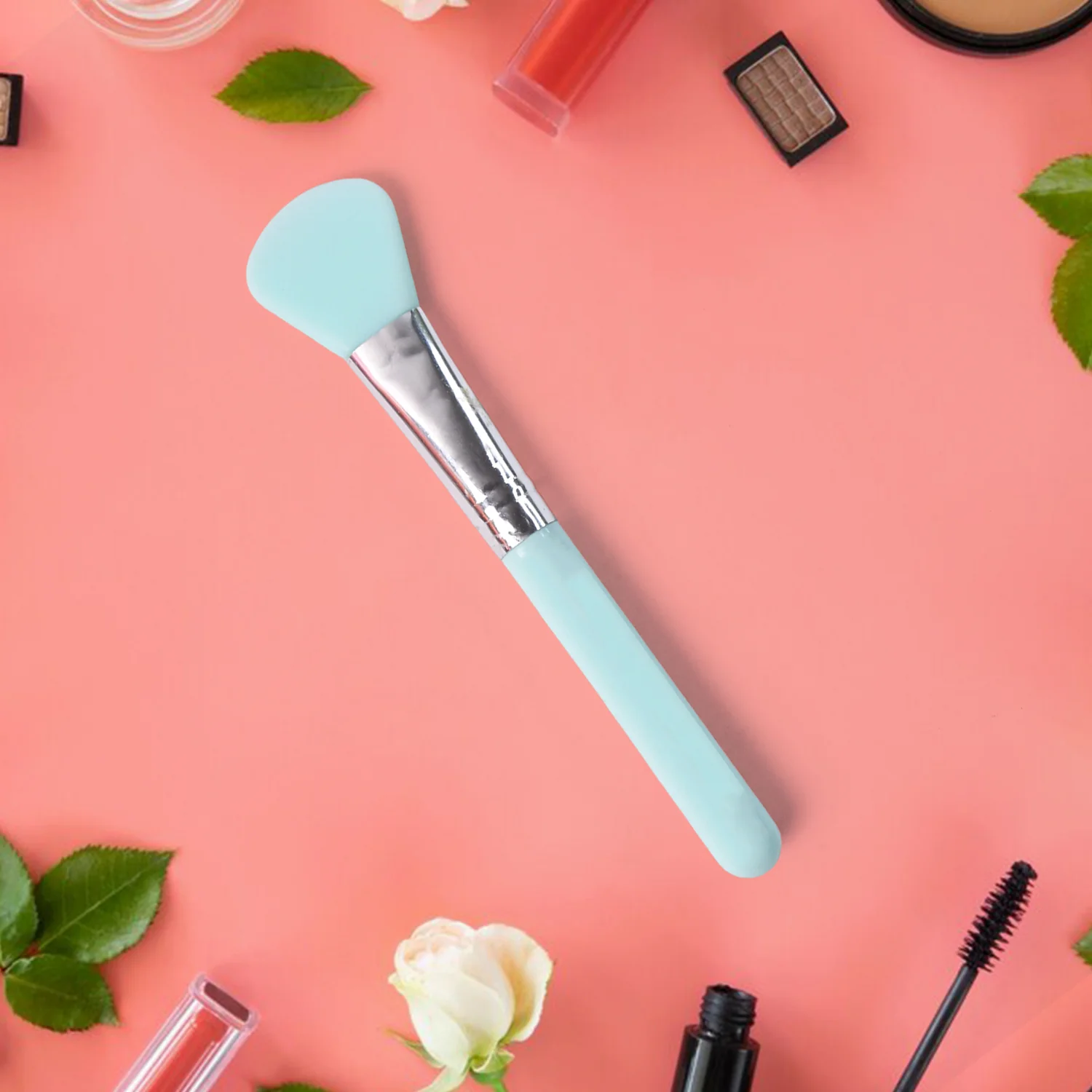 Soft Silicone Face Mask Applicator Brush (1 Pc) - Image 3