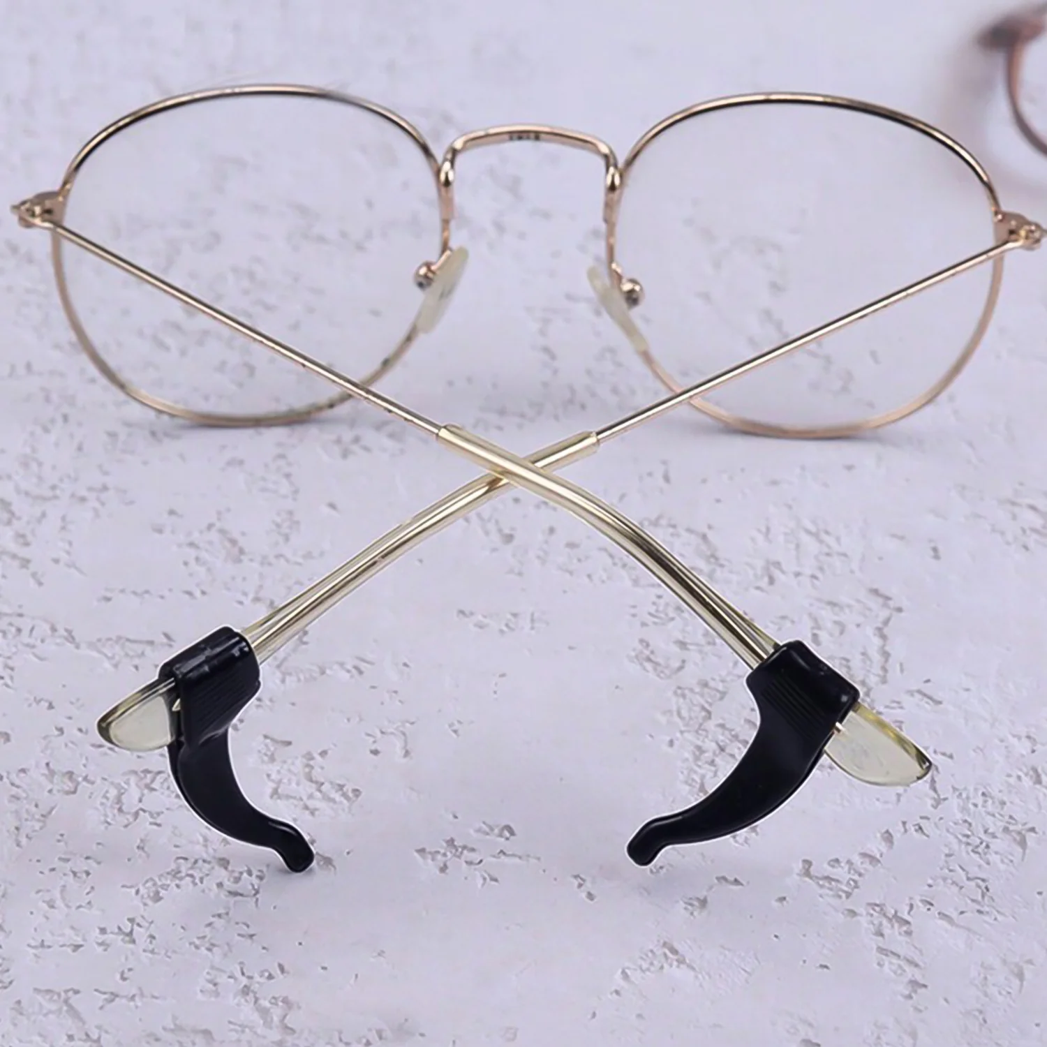 Soft Silicone Glasses Ear Hooks Anti-Slip Eyeglasses (1 Pair) - Image 4