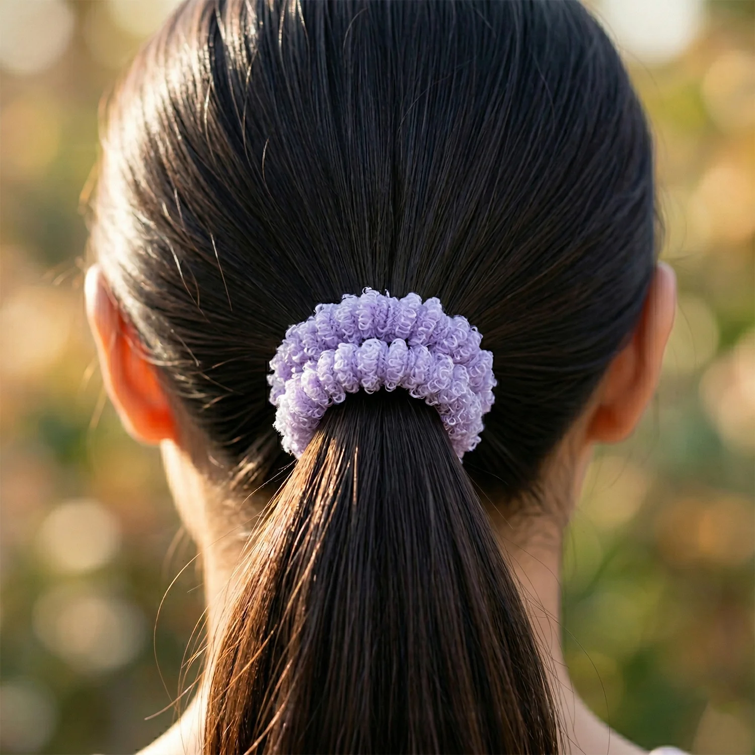 Soft Terry Elastic Hair Bands 8 Pc Set - Image 7