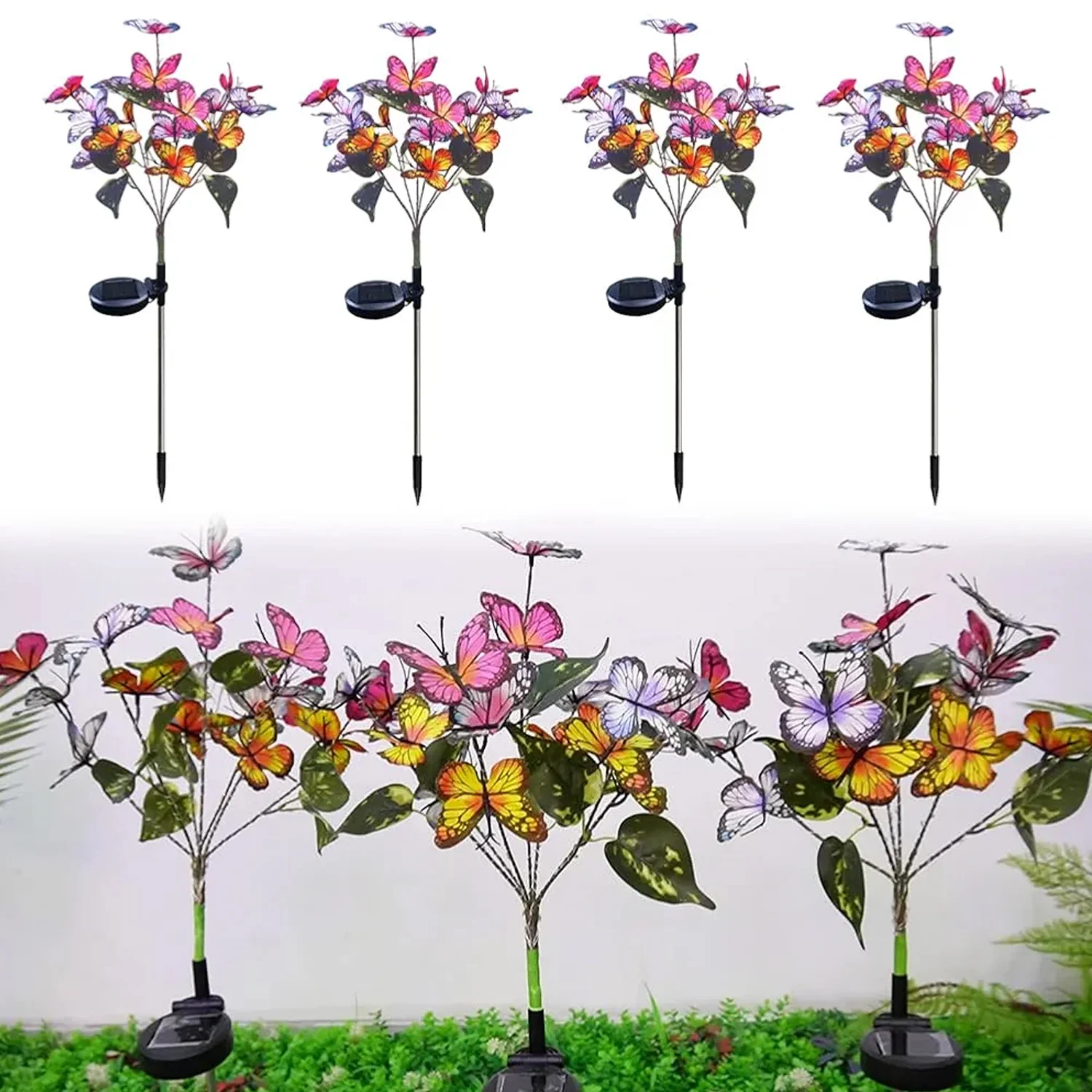 Solar Butterfly Decorative LED Light (1 Pc) - Image 3