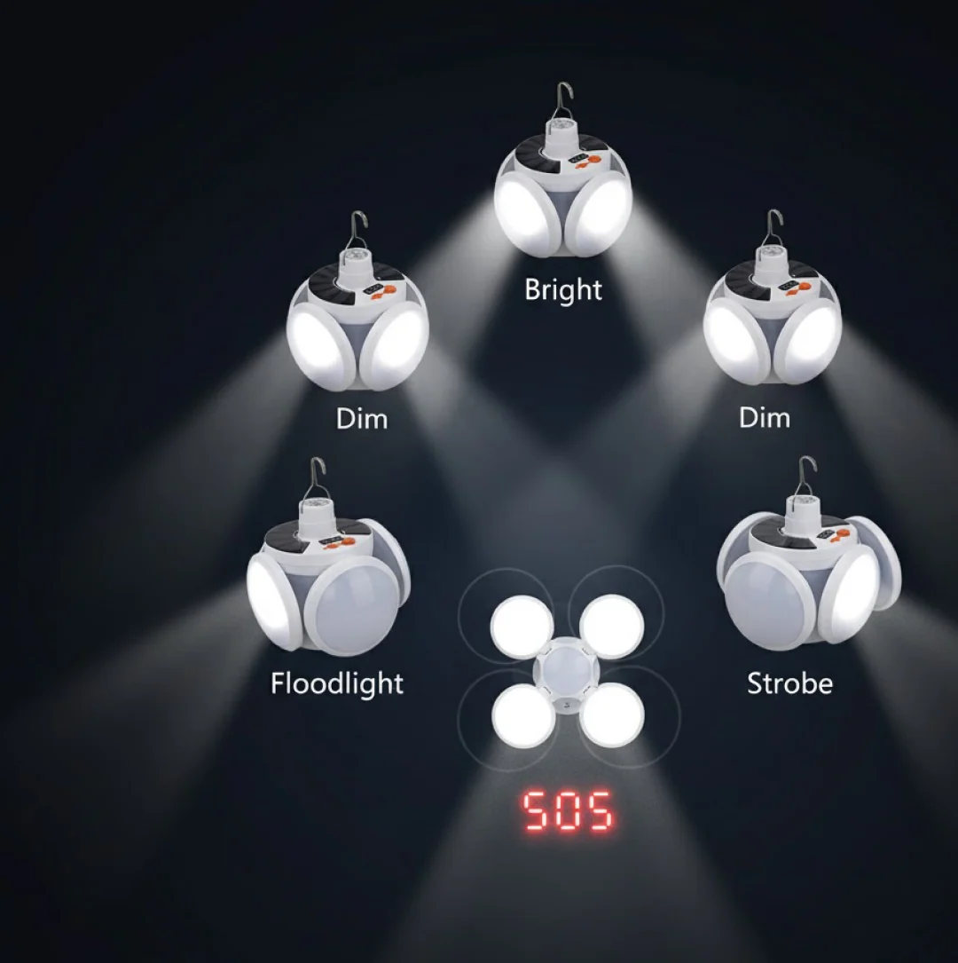 Solar Multi-Functional Emergency LED Light - Image 10