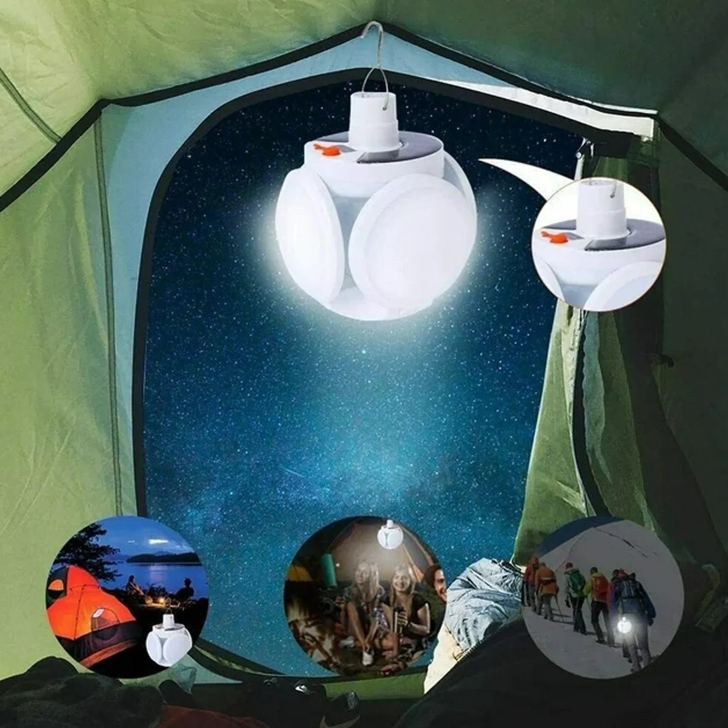Solar Multi-Functional Emergency LED Light - Image 4