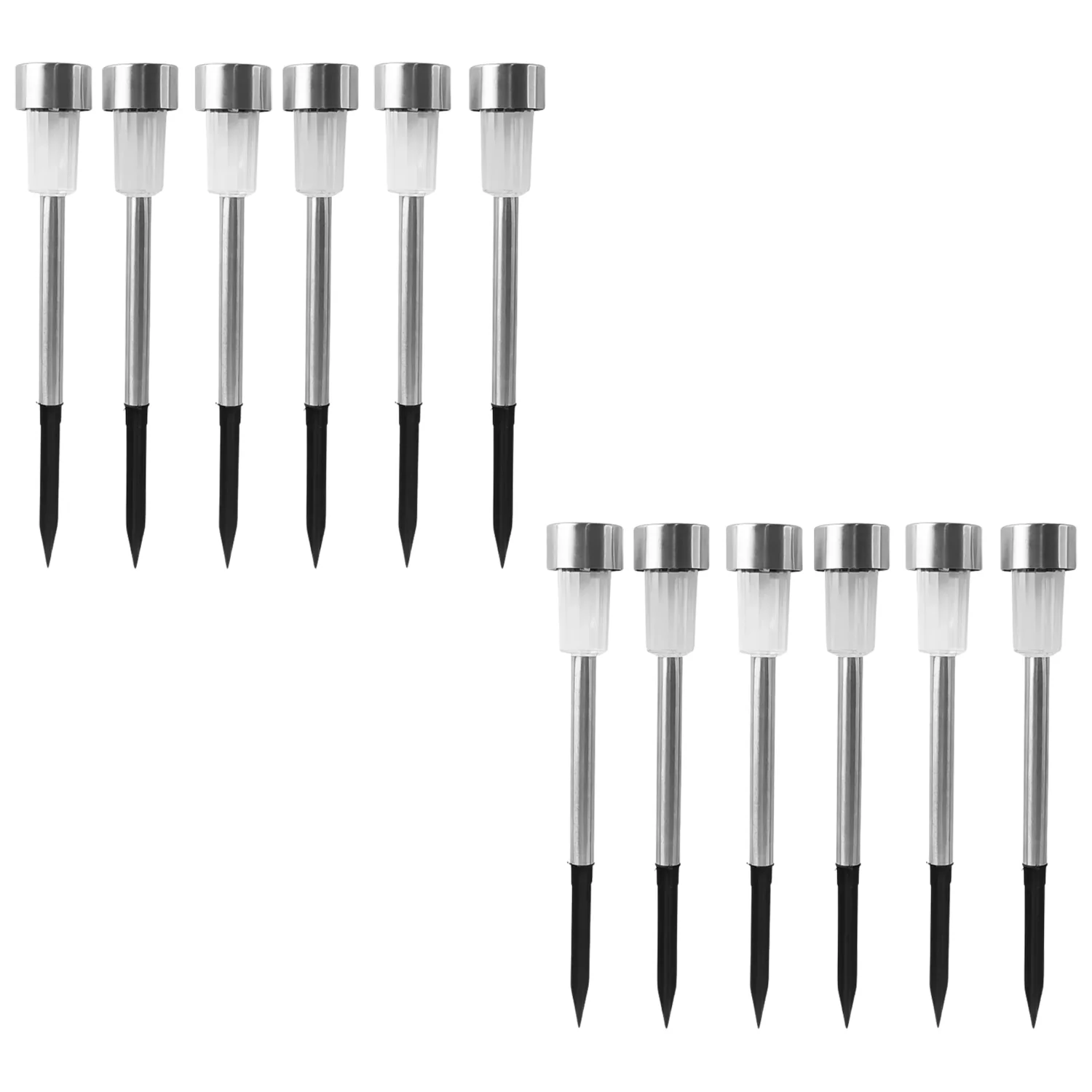 Solar Lawn Lamp Set of 12 Pc - Image 5