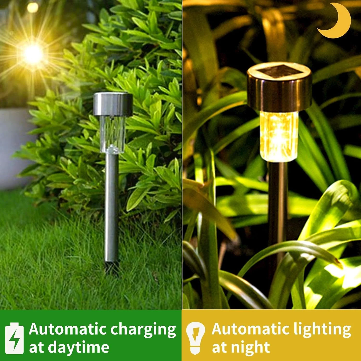 Solar Lawn Lamp Set of 12 Pc - Image 6