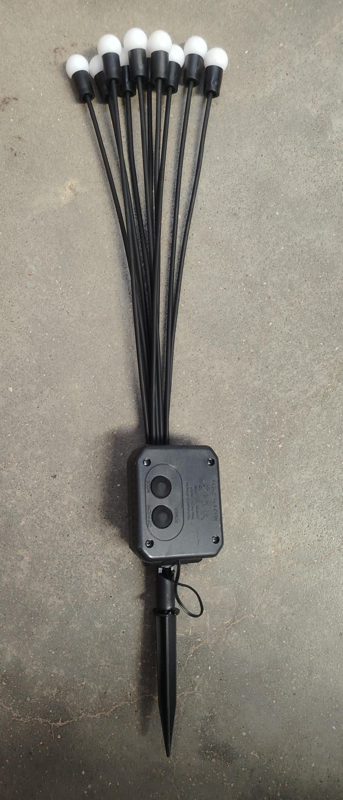 Solar LED Fiber Optic Garden Light - (1 Pc / Mix LED LIght) - Image 10