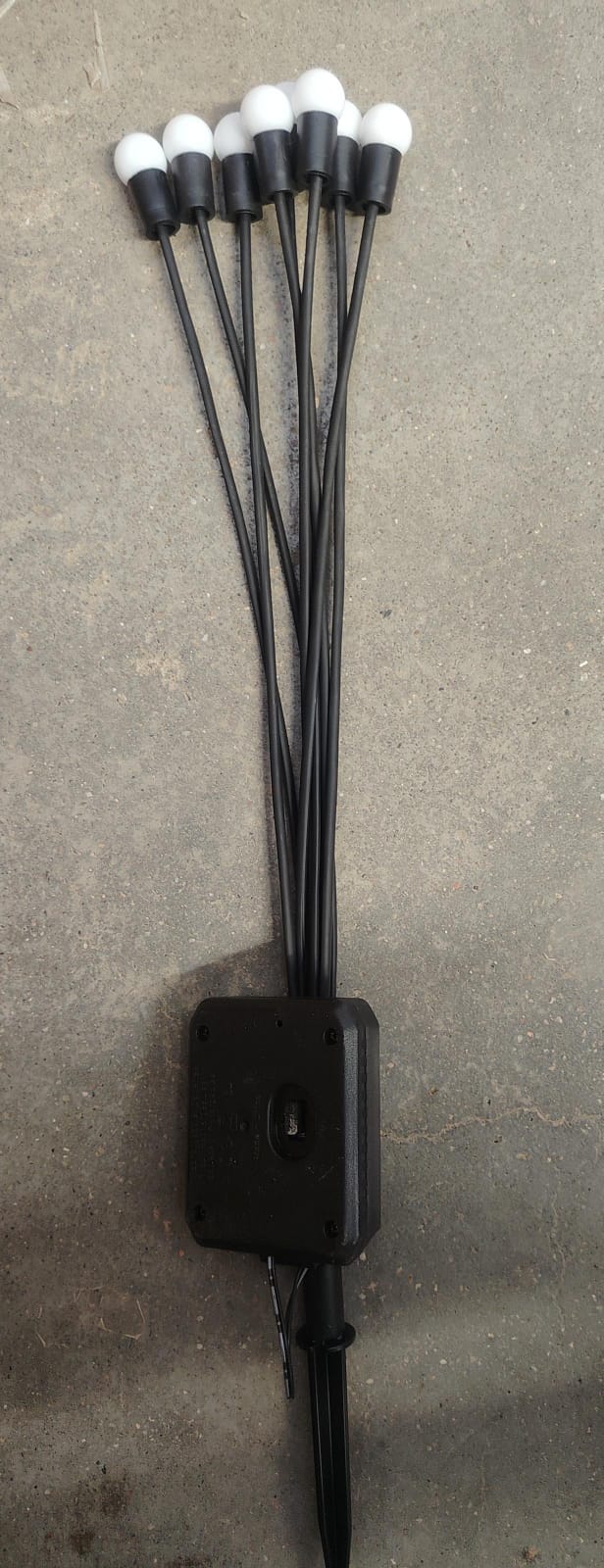Solar LED Fiber Optic Garden Light - (1 Pc / Mix LED LIght) - Image 11
