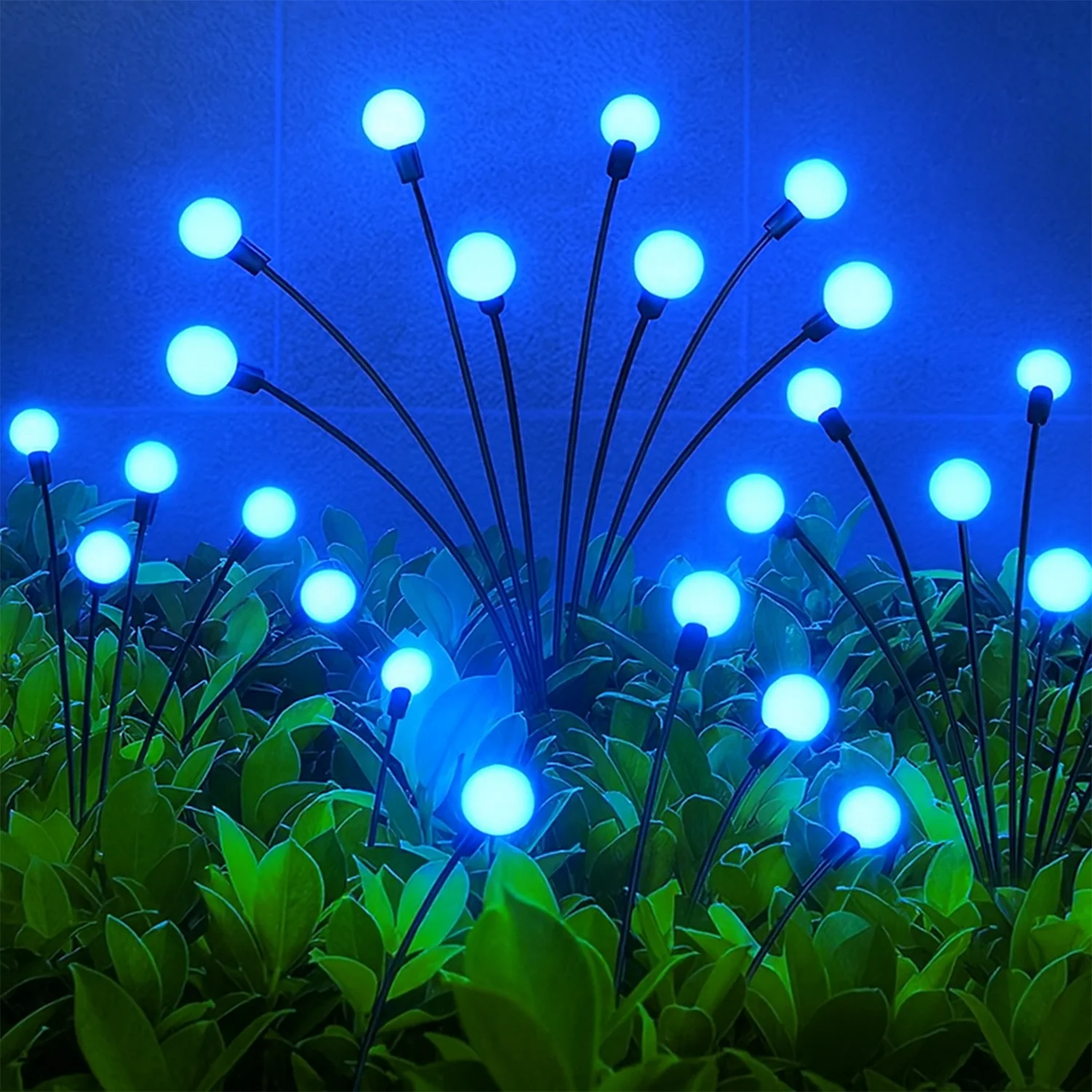 Solar LED Fiber Optic Garden Light - (1 Pc / Mix LED LIght) - Image 3