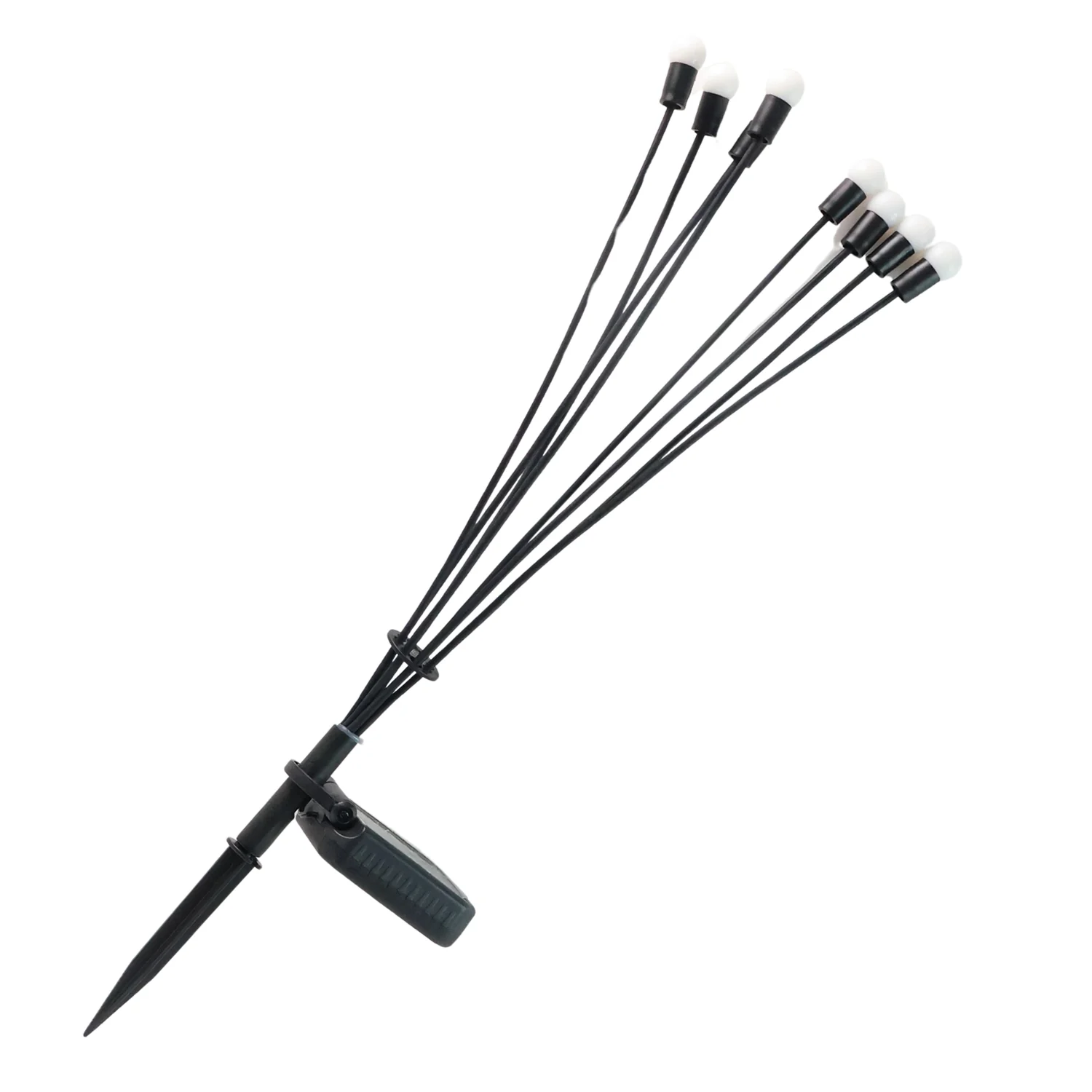 Solar LED Fiber Optic Garden Light - (1 Pc / Mix LED LIght) - Image 5