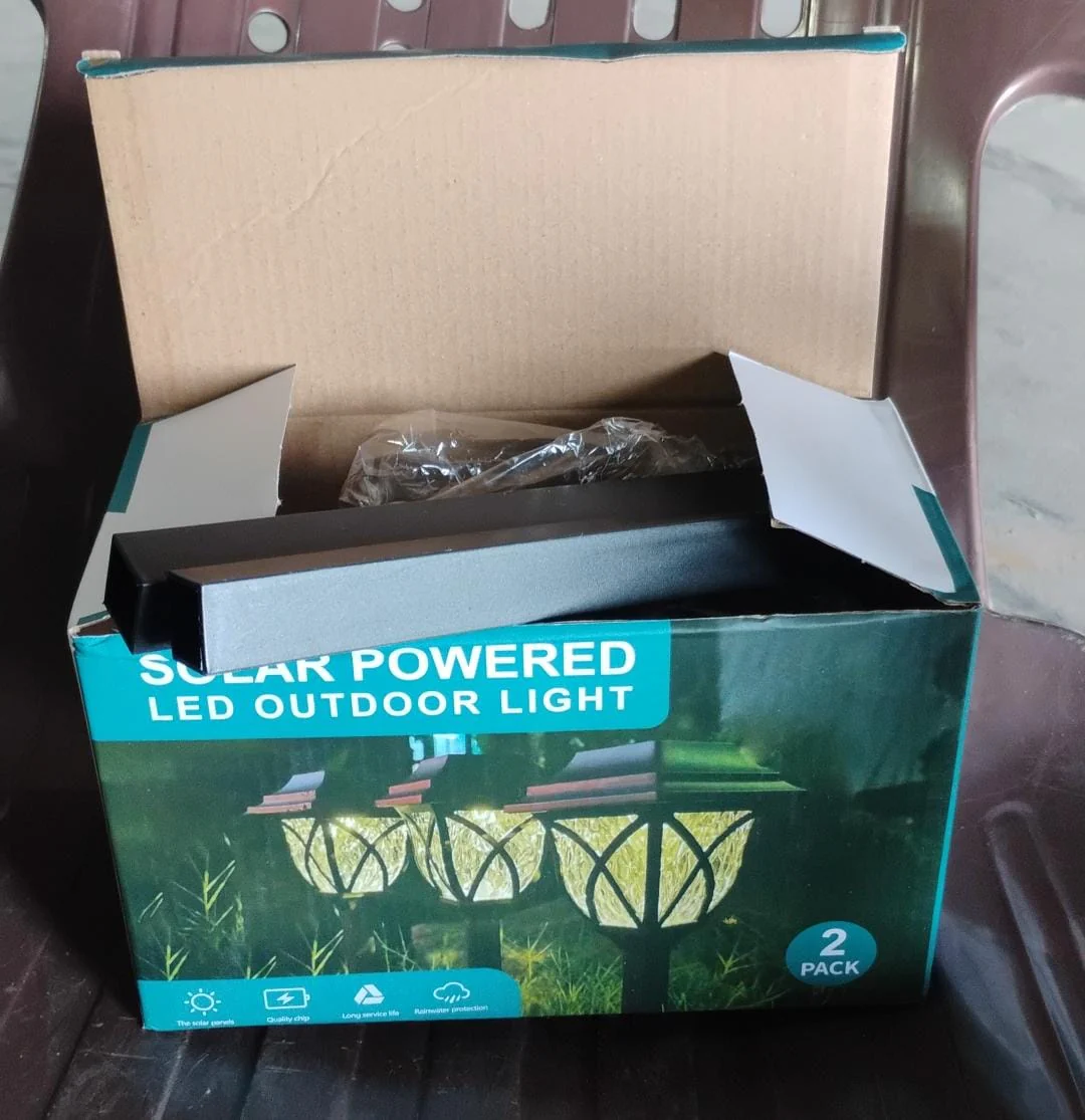 Solar Pathway Lights Outdoor Garden Lights (2 Pcs Set) - Image 12