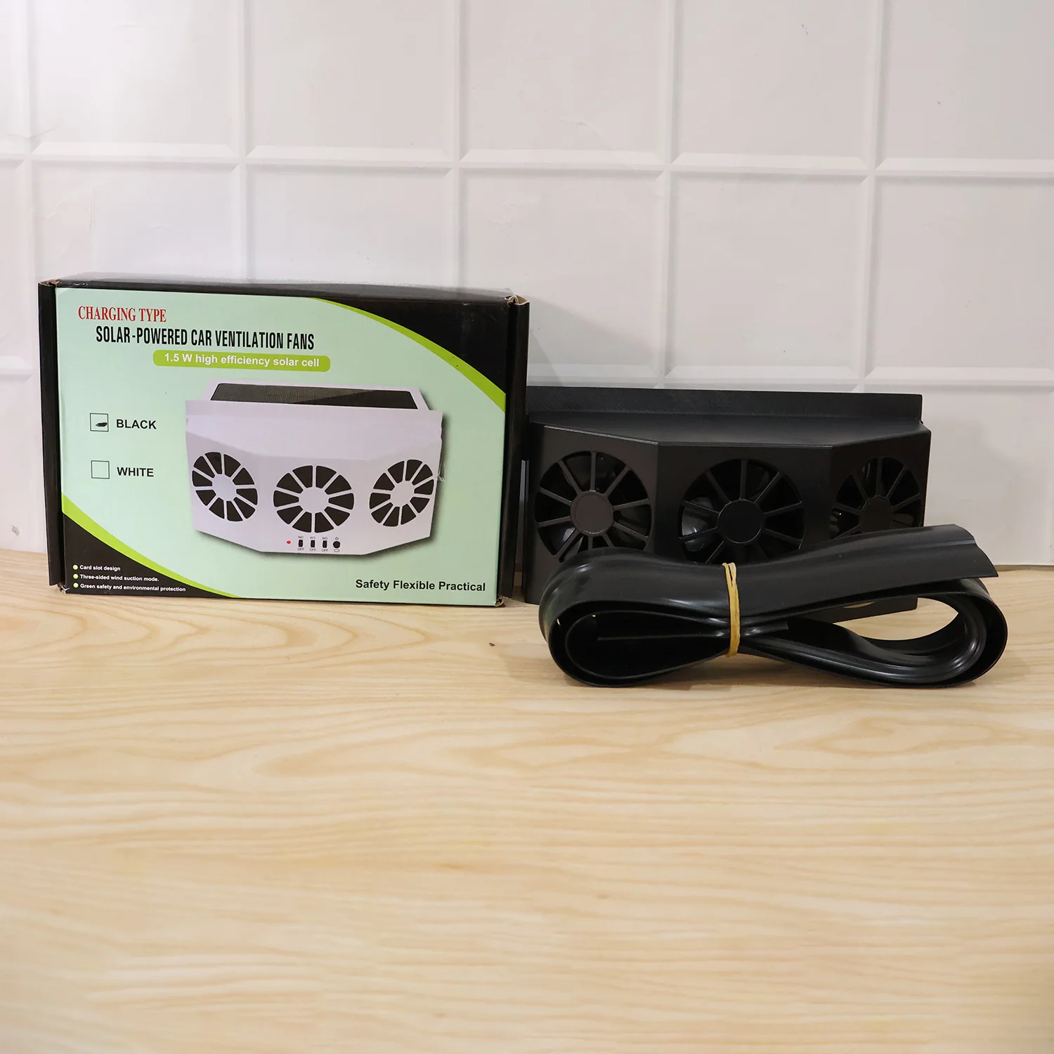 Solar Powered Car Window Ventilation Fan (1 Pc) - Image 9