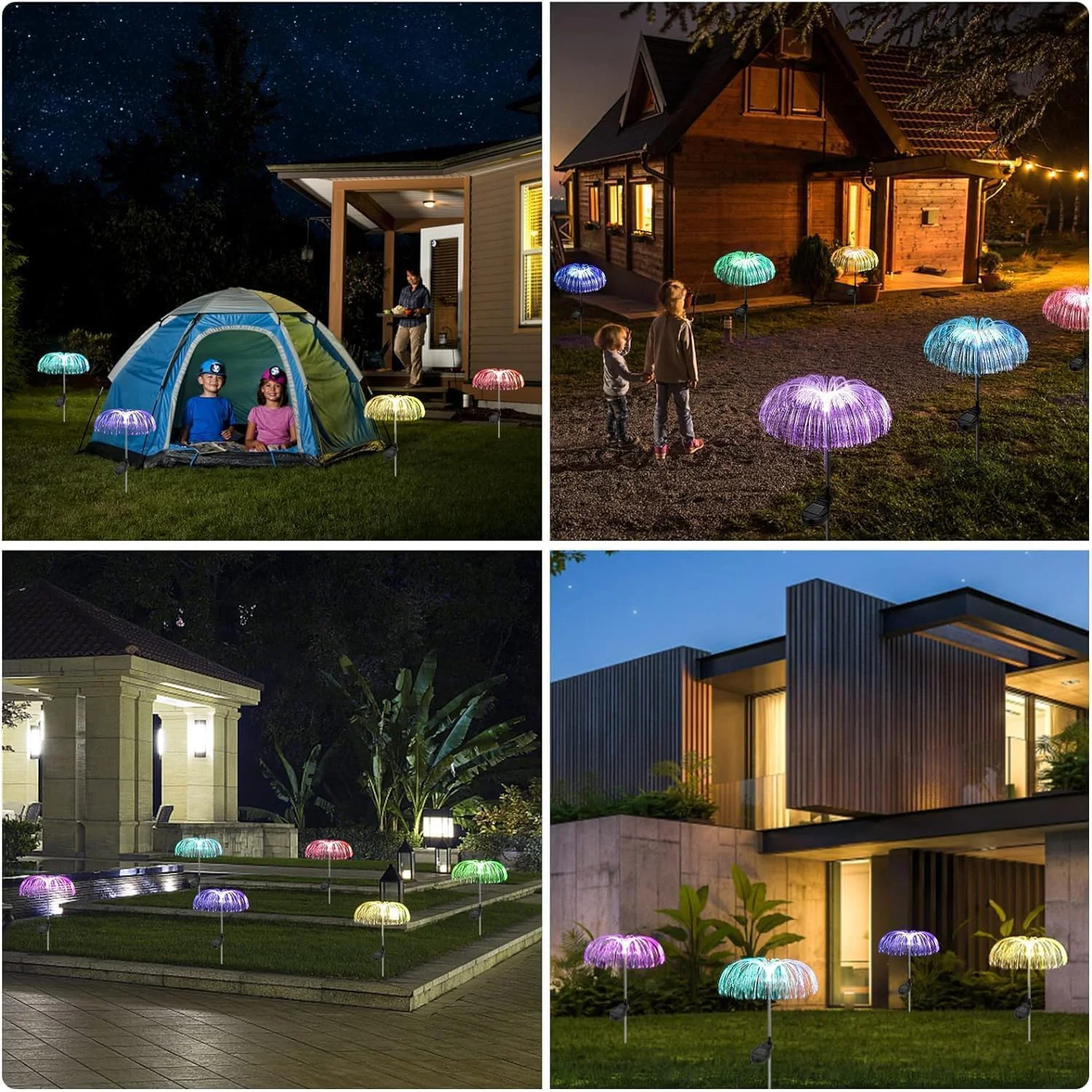 Solar-Powered Fiber Optic Garden Light - (1 Pc) - Image 6