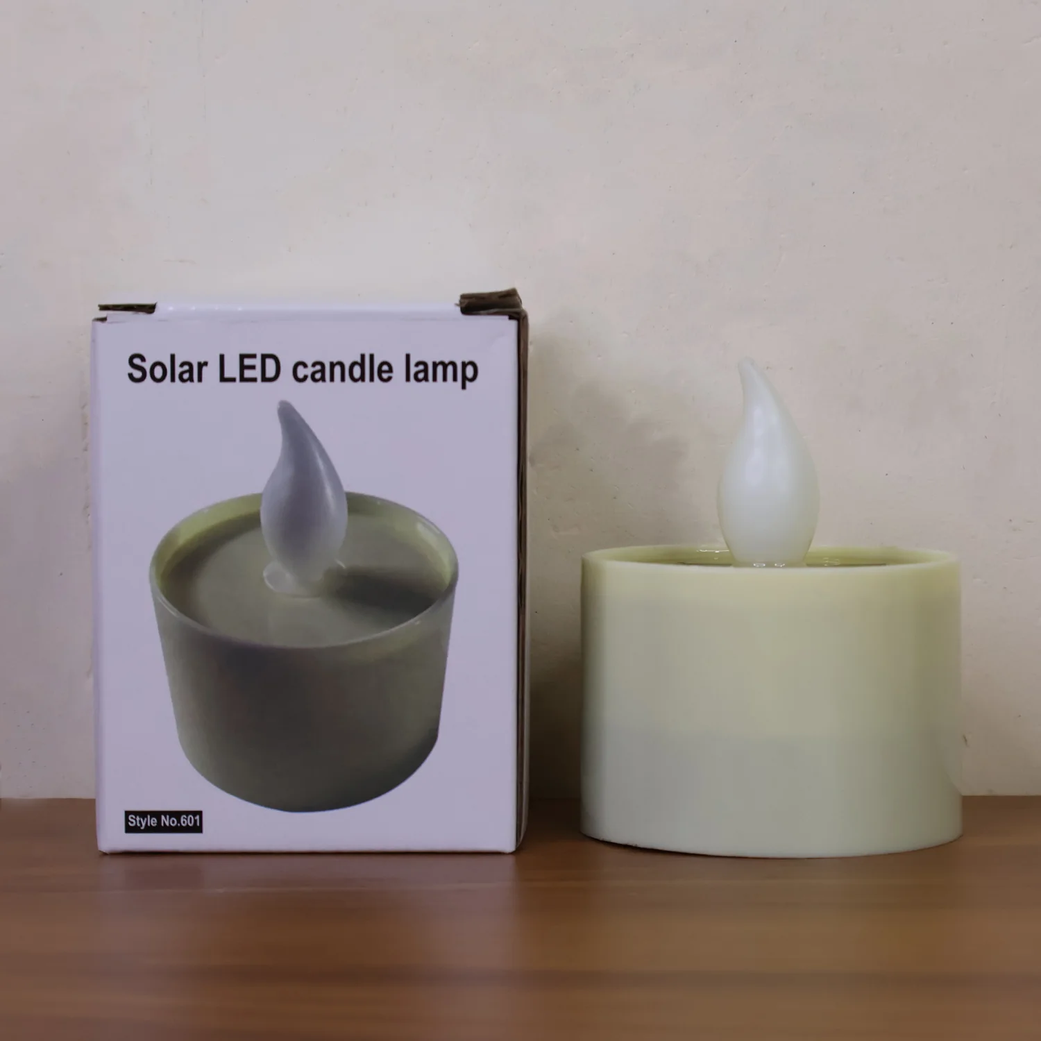 Solar Powered LED Flameless Candle Light (1 Pc) - Image 7