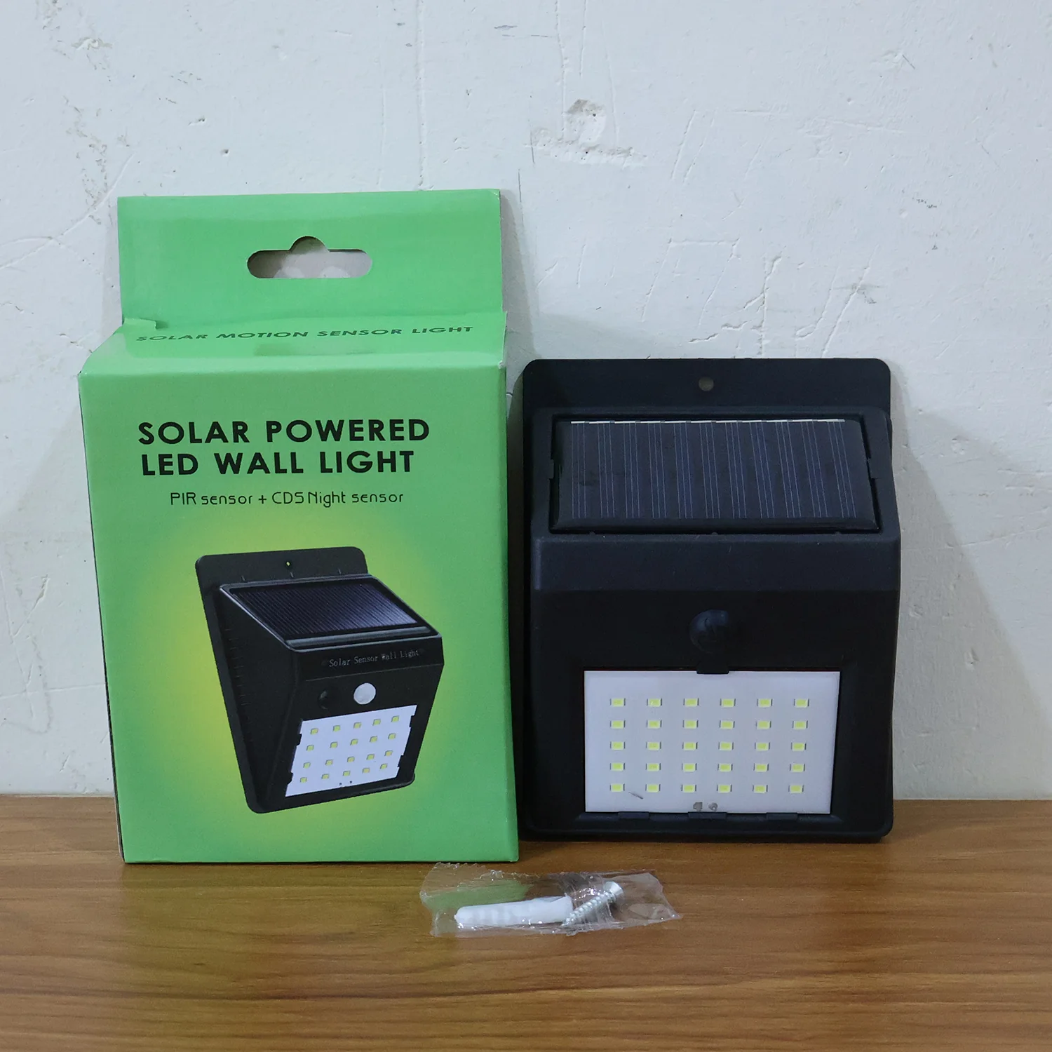 Solar Powered LED Wall Light - (1 Pc) - Image 8