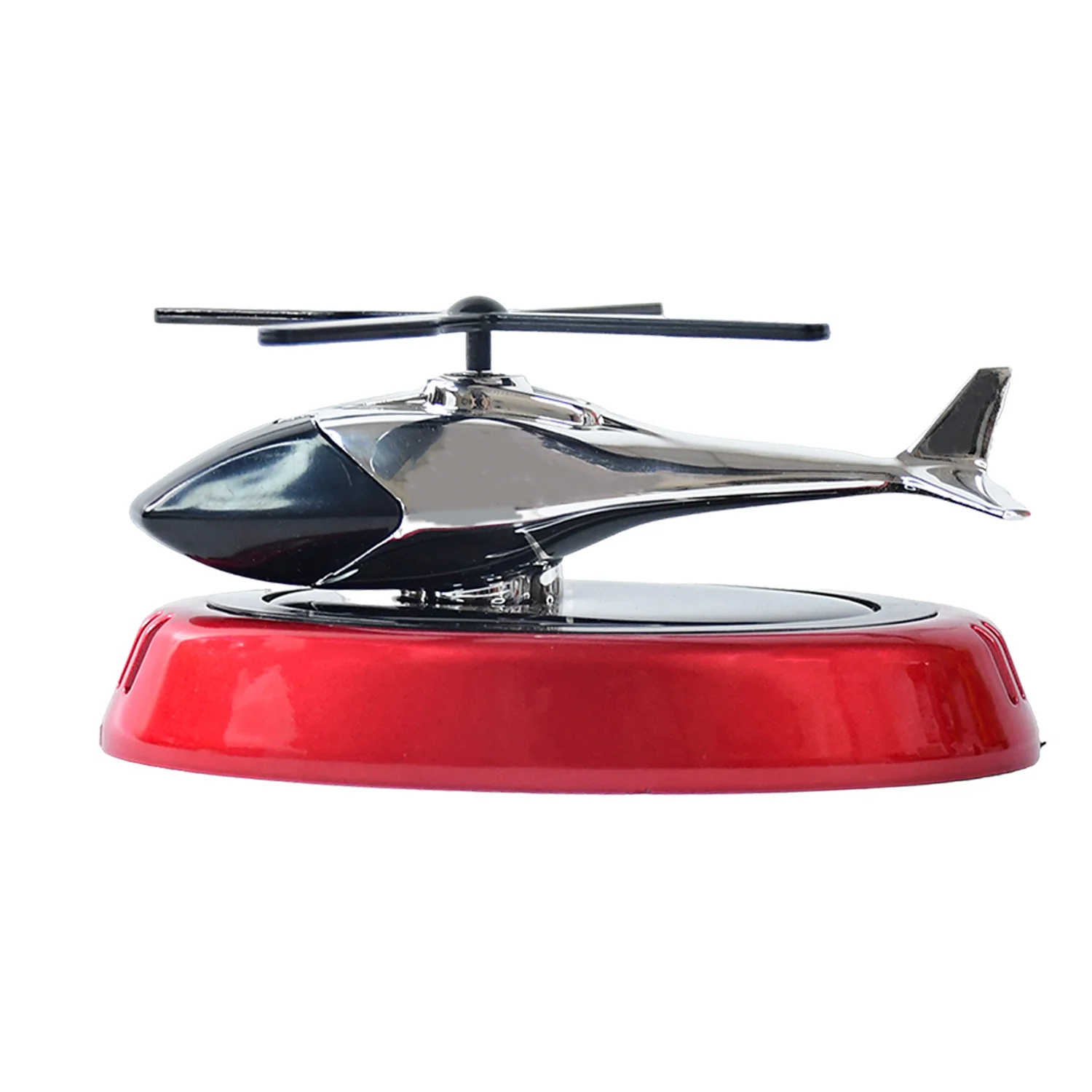 Solar-Powered Rotating Helicopter Car Air Freshener - Image 5