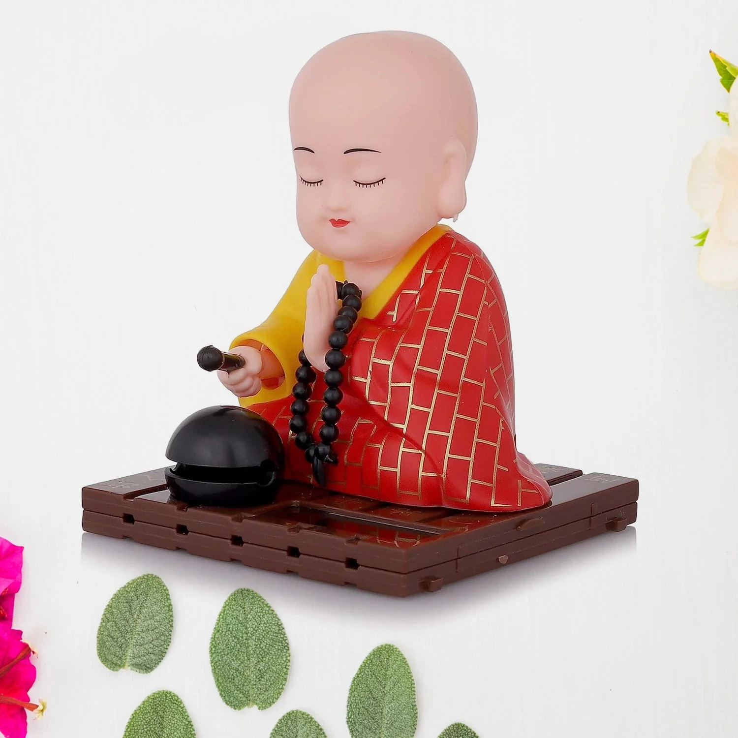 Solar Powered Sitting Buddha Statue (1 Pc / Medium) - Image 7